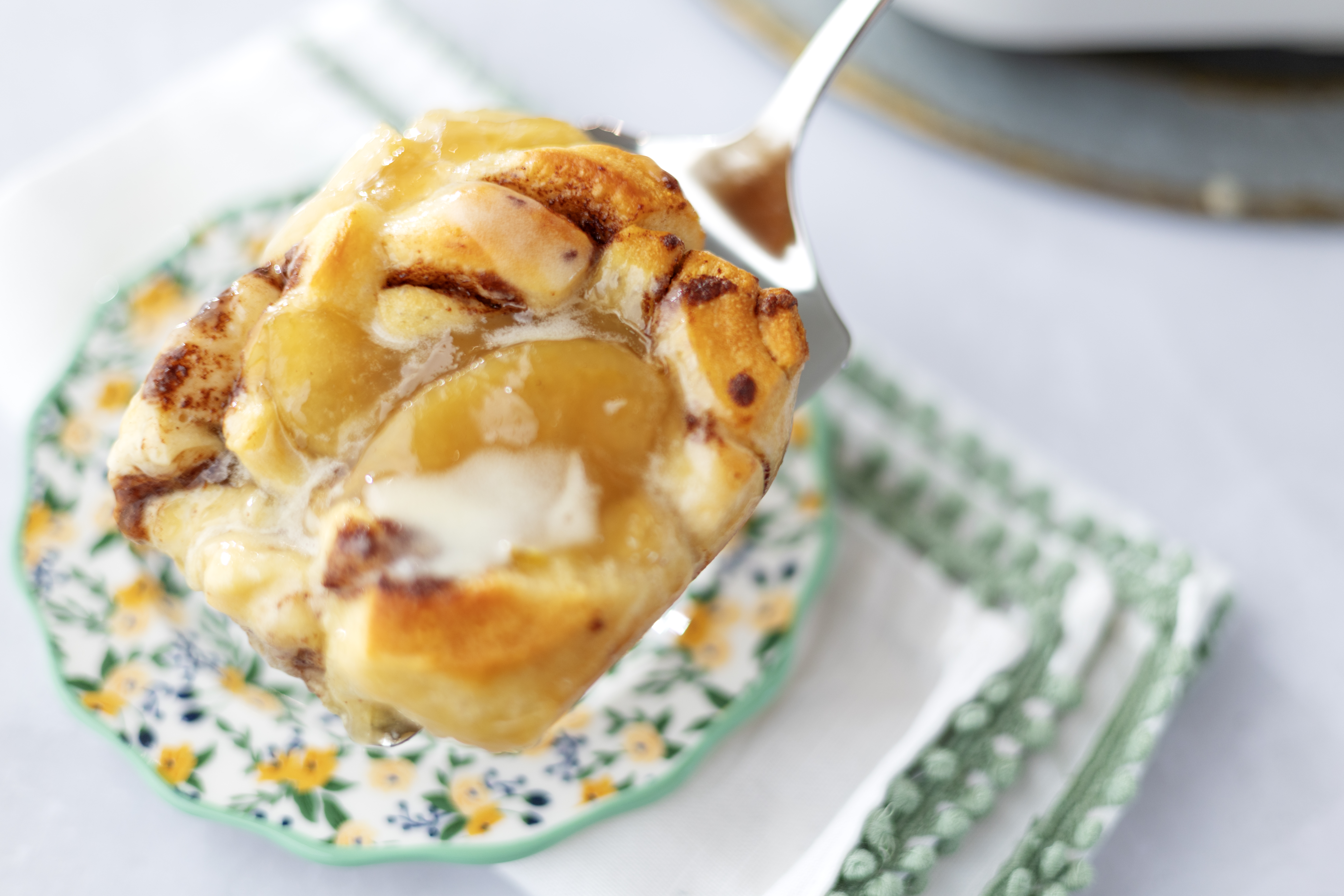 Apple Pie Cinnamon Roll Bake