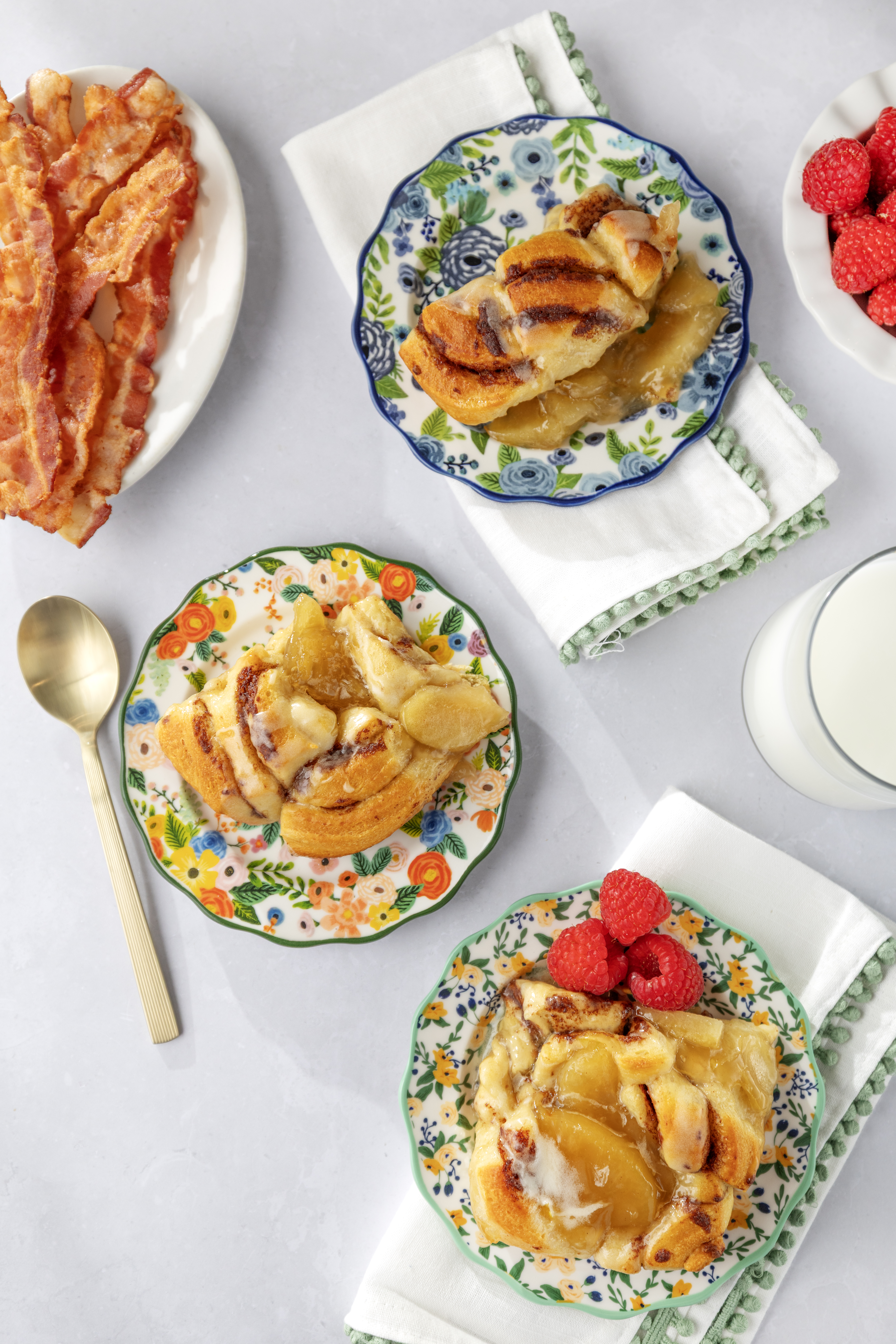 Apple Pie Cinnamon Roll Bake