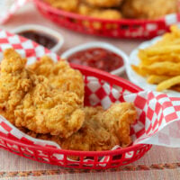 Extra Crispy Fried Chicken Tenders