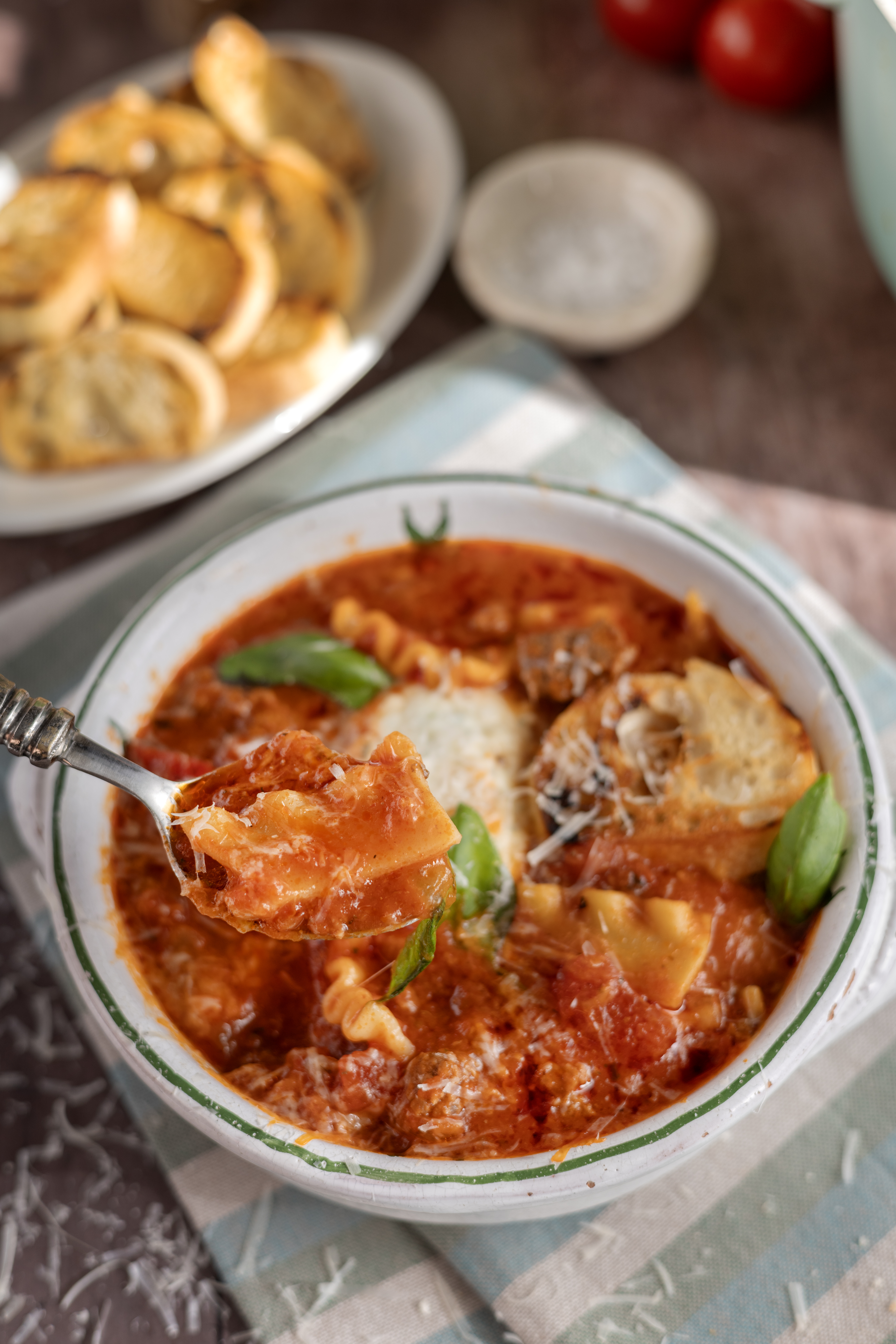The Best Lasagna Soup