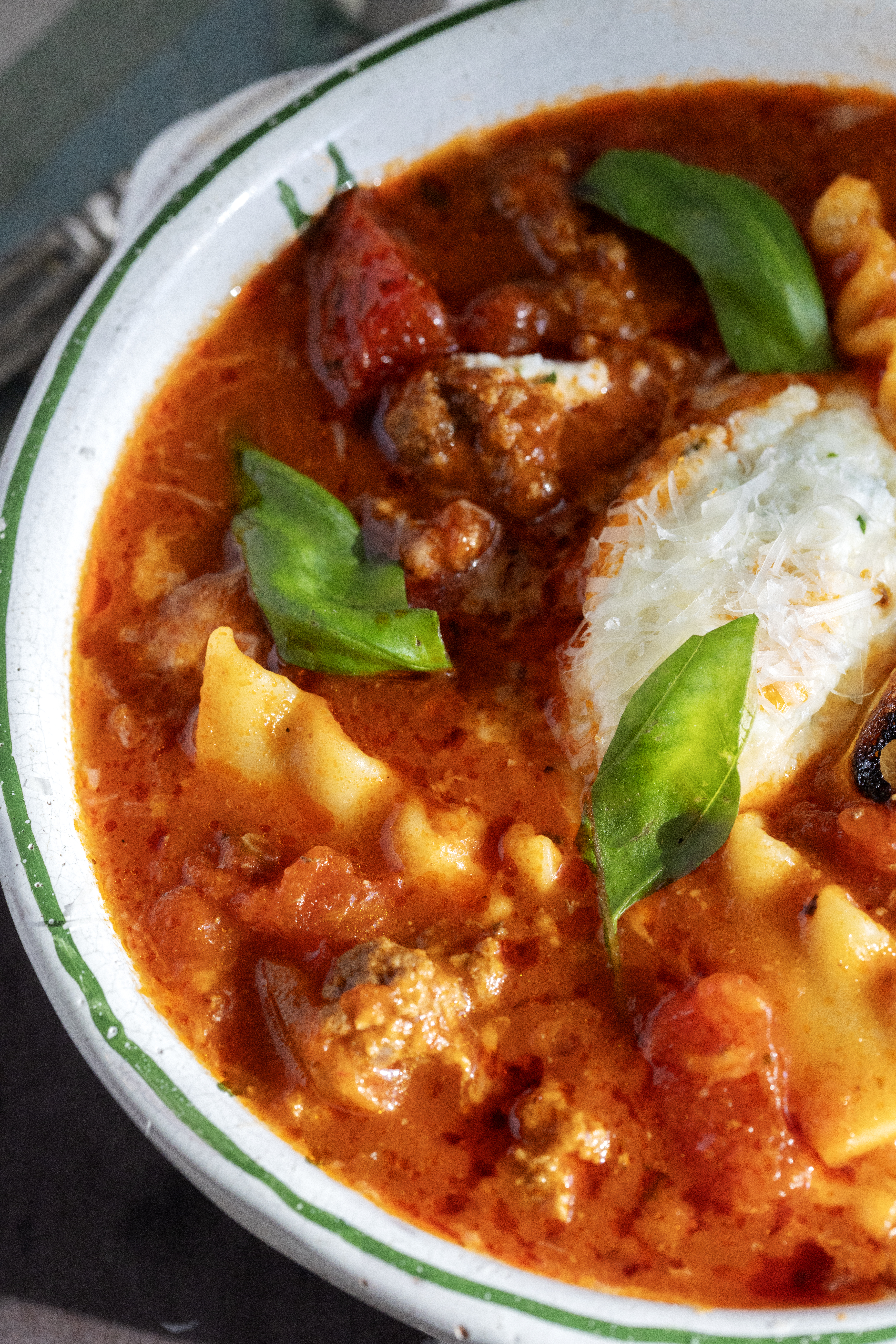 The Best Lasagna Soup