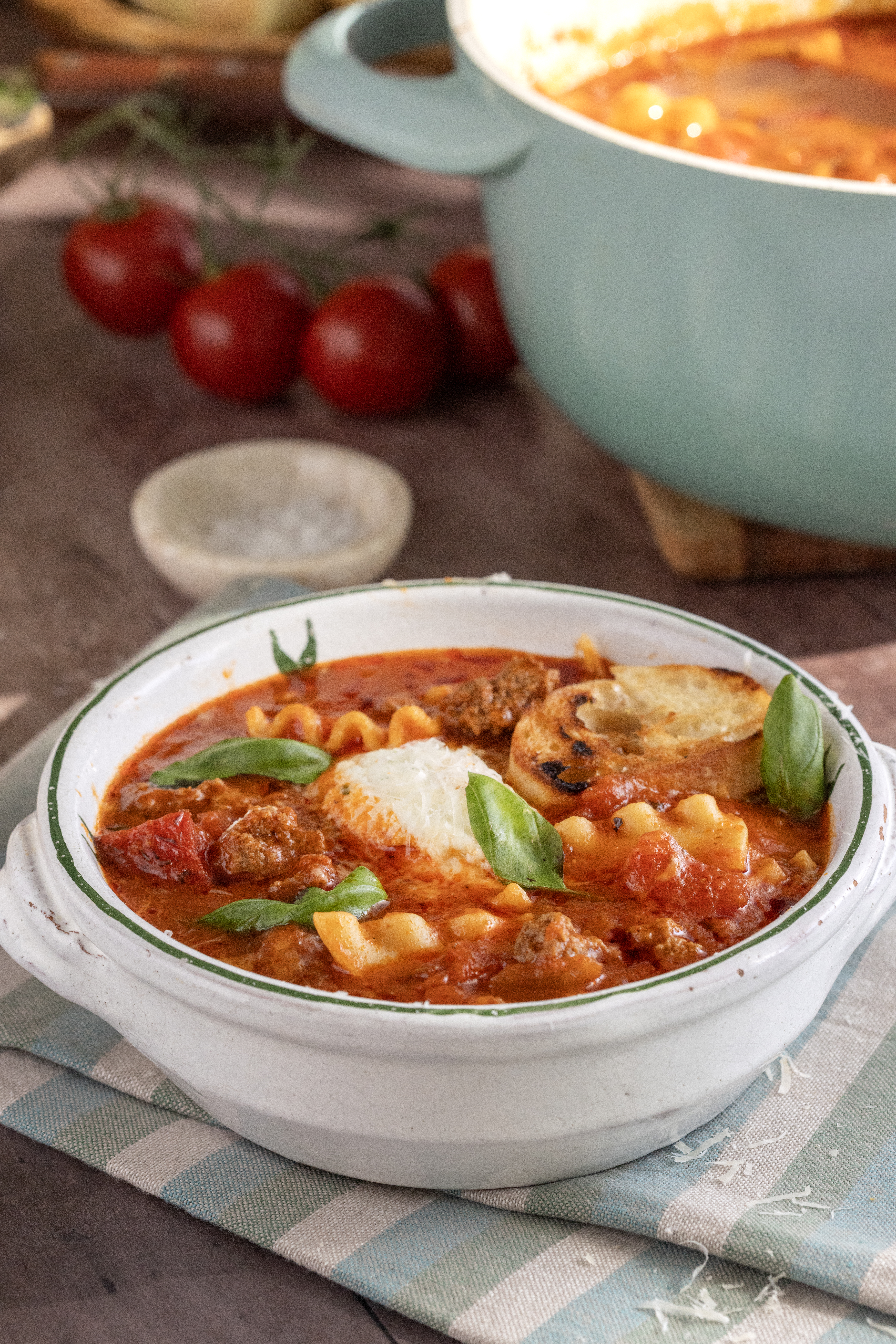 The Best Lasagna Soup