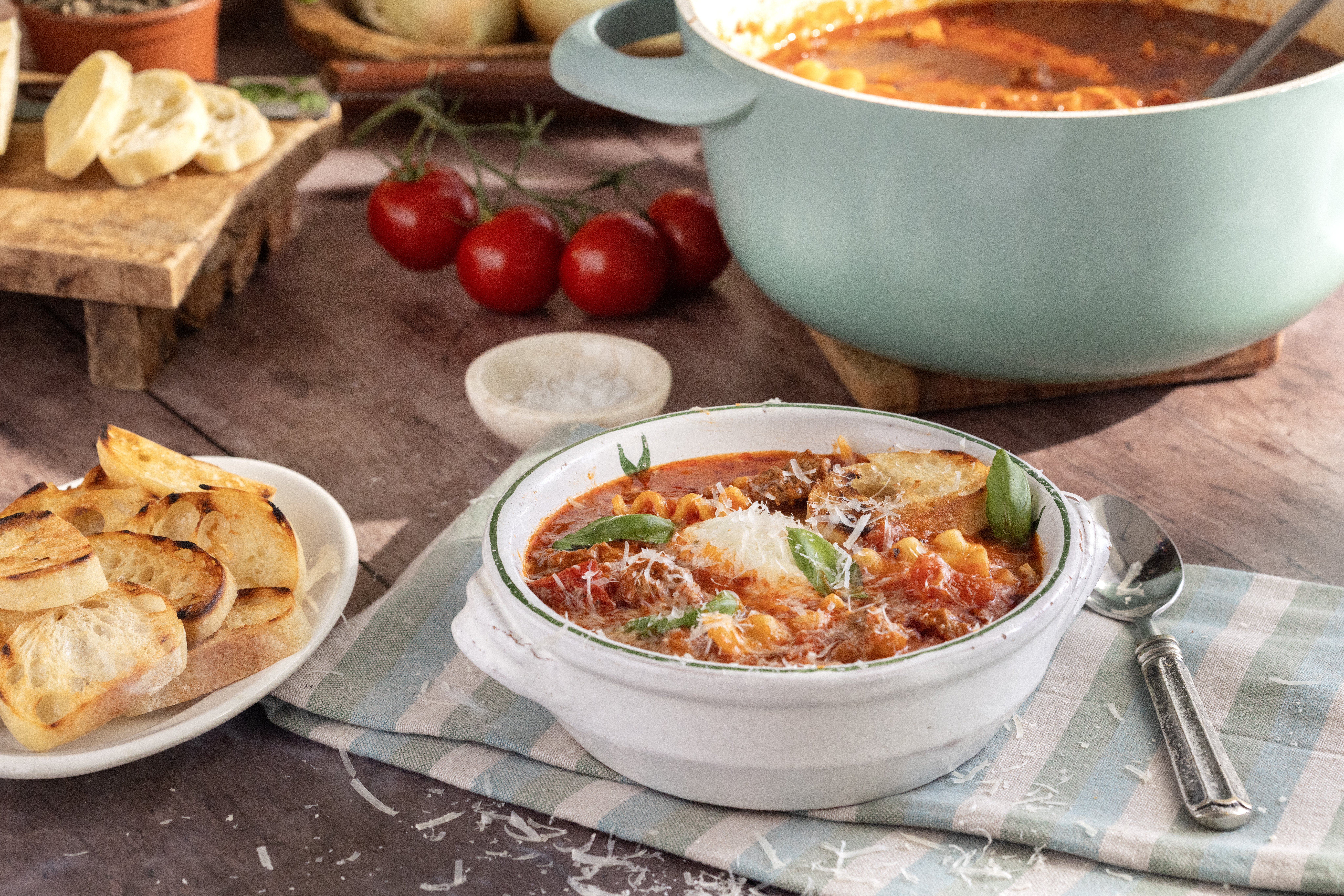 The Best Lasagna Soup