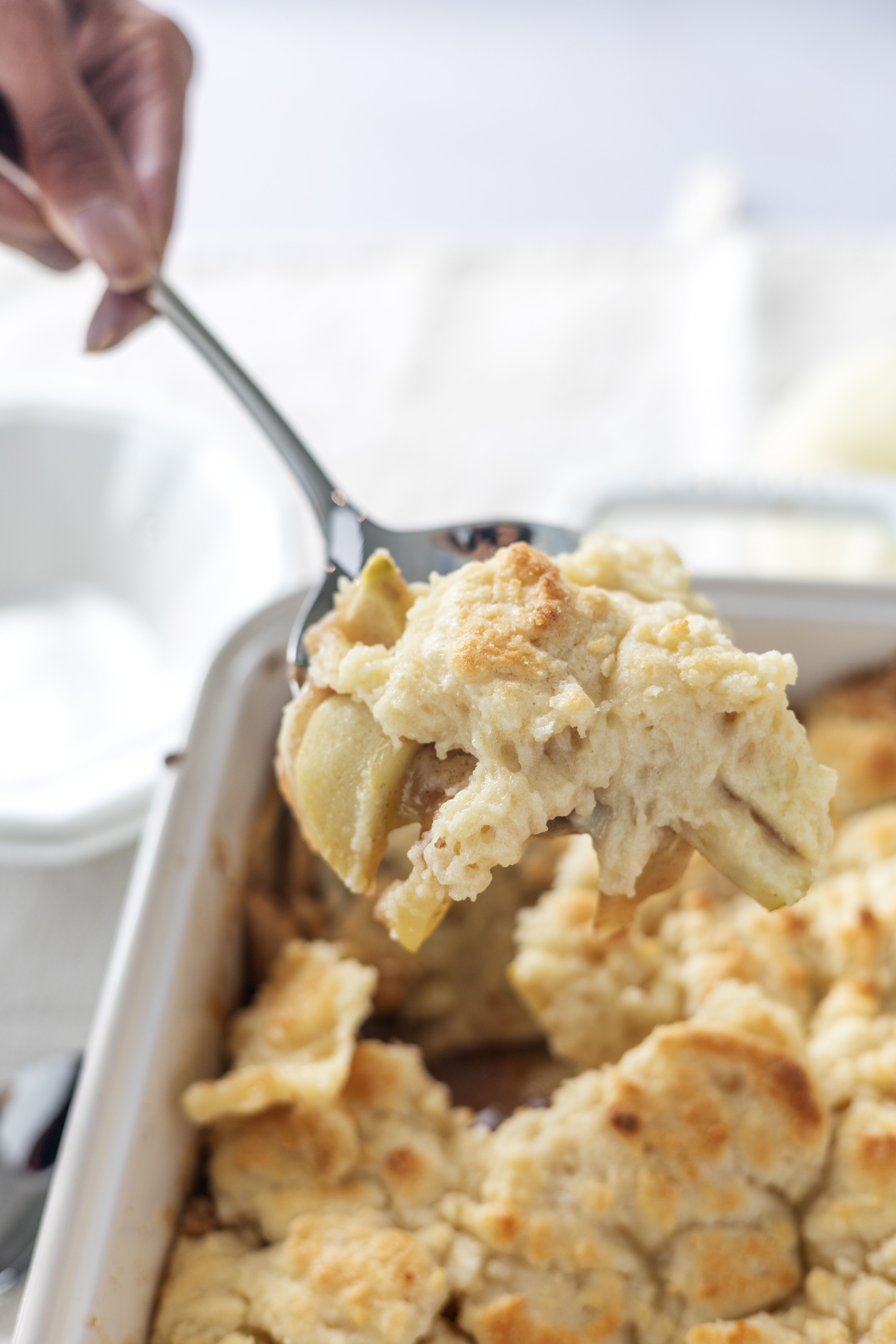 Apple Cinnamon Cobbler