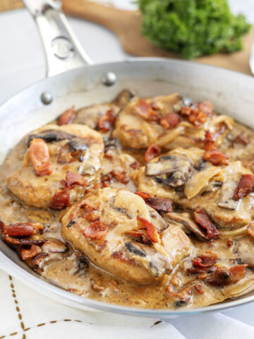 Creamy Garlic Pork Chops