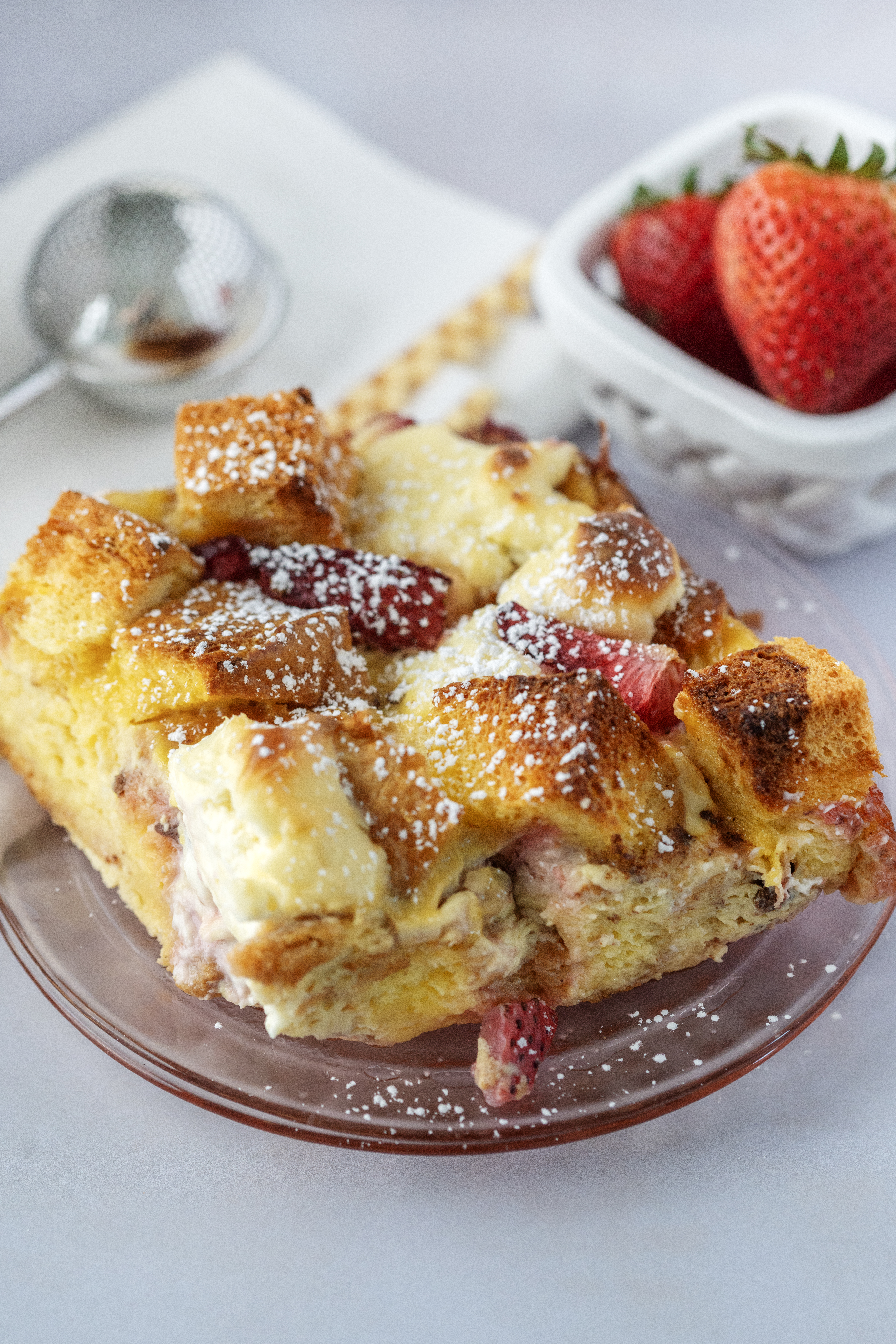Strawberry Cheesecake French Toast