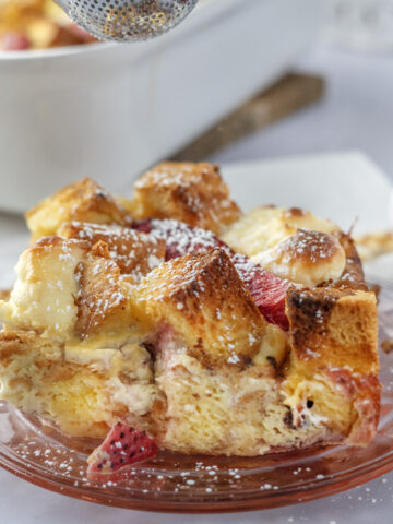 Strawberry Cheesecake French Toast