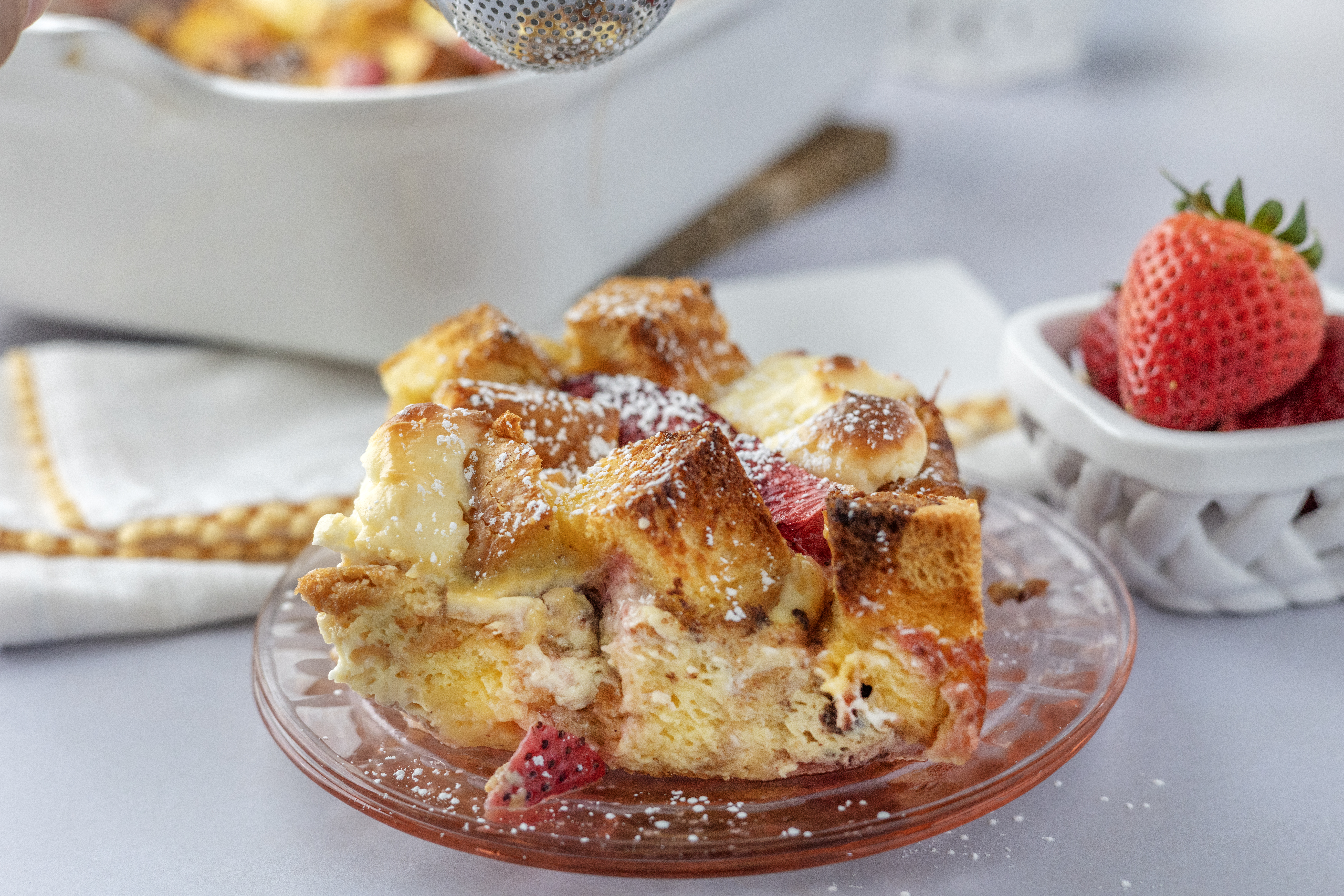 Strawberry Cheesecake French Toast