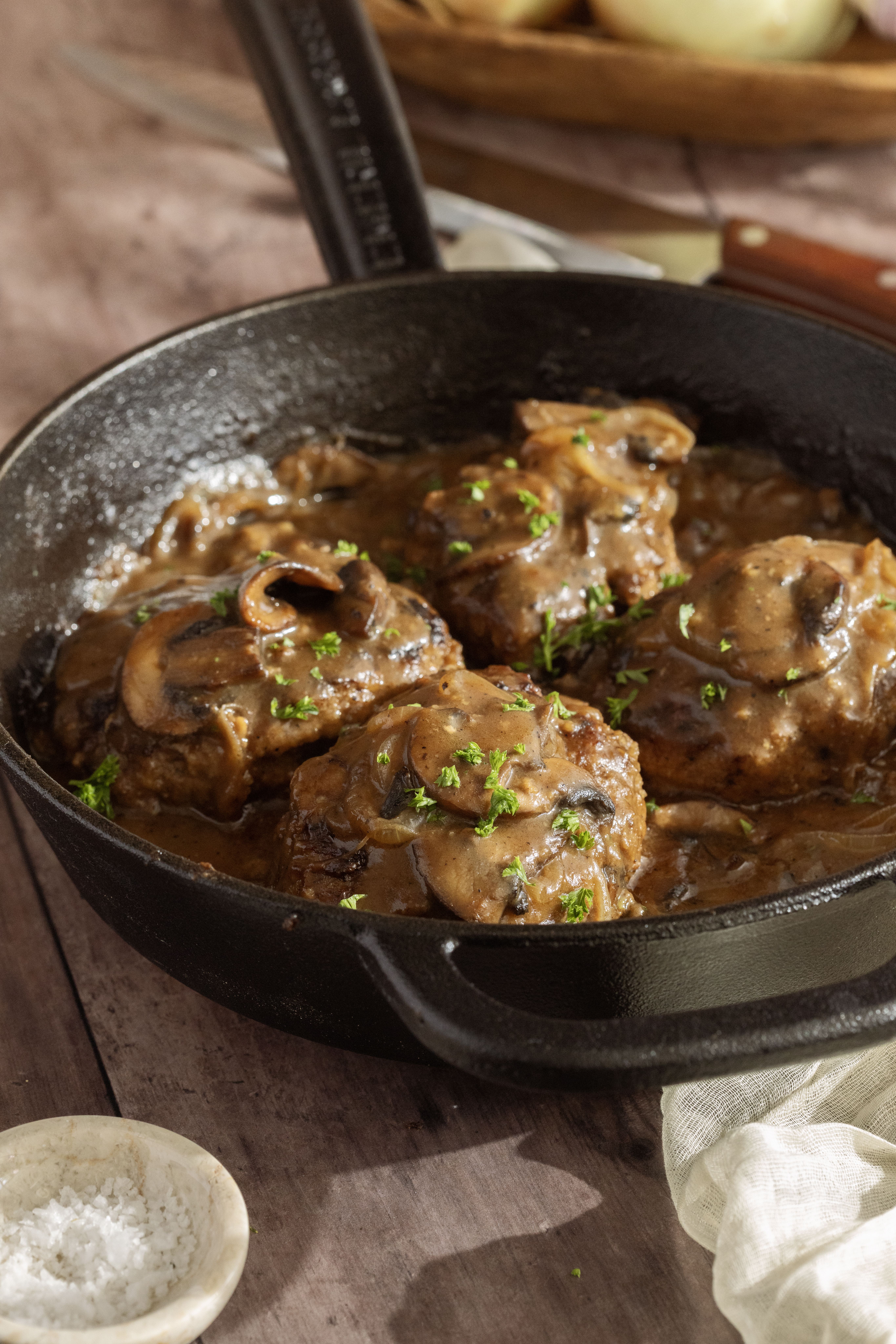 Salisbury Steak and Gravy