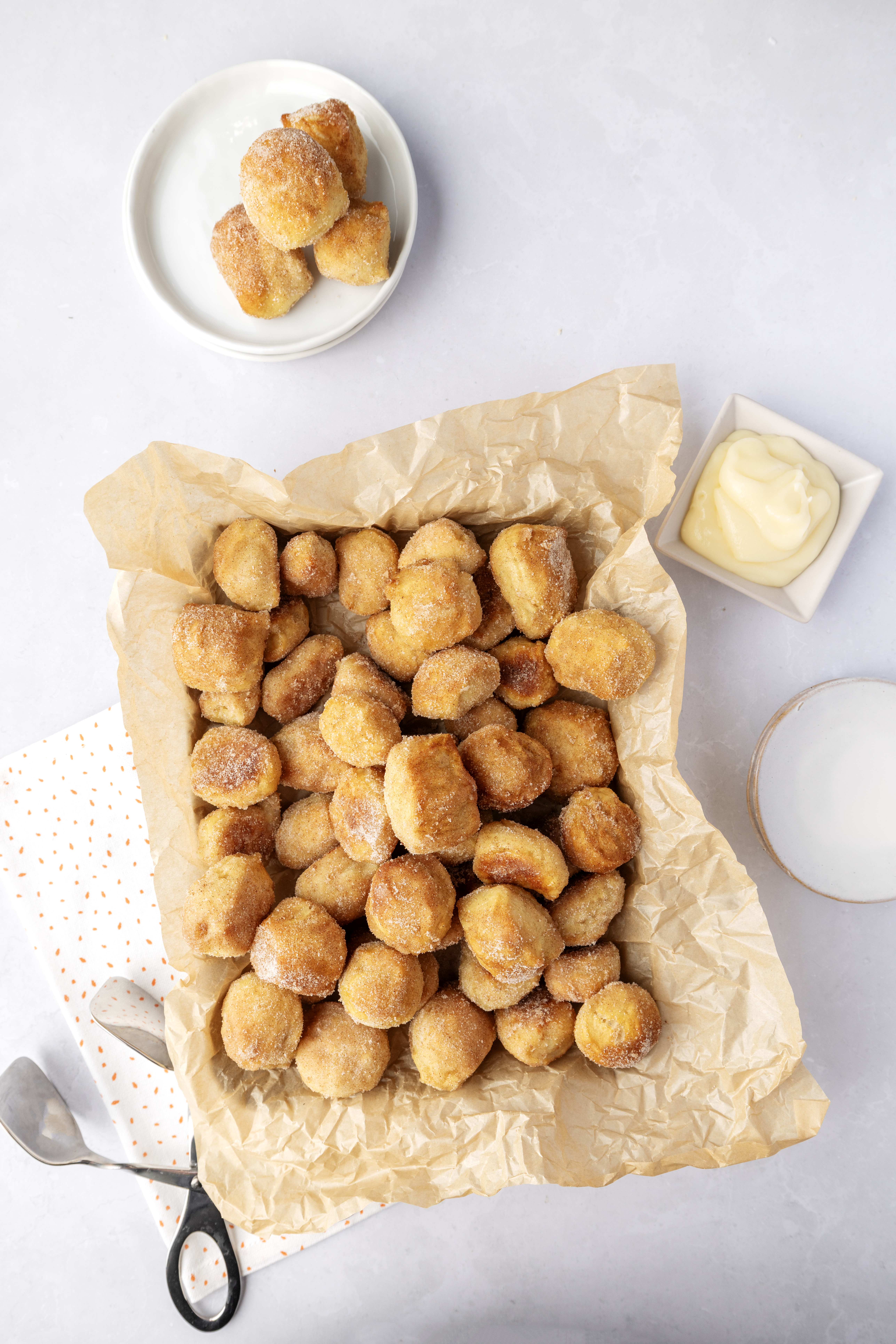 Cinnamon Sugar Pretzel Bites