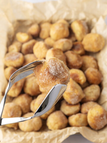 Cinnamon Sugar Pretzel Bites