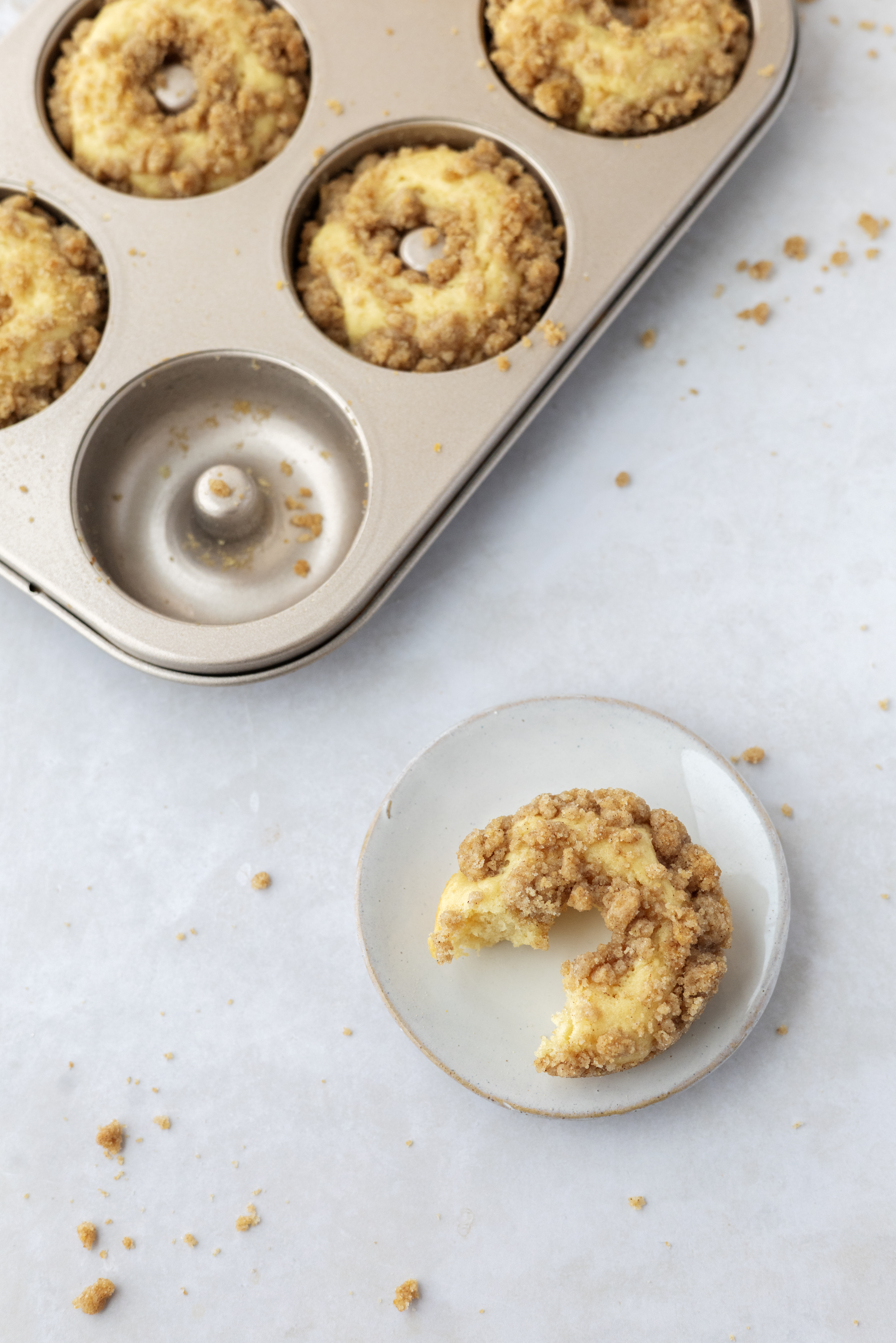 Coffee Cake Donuts