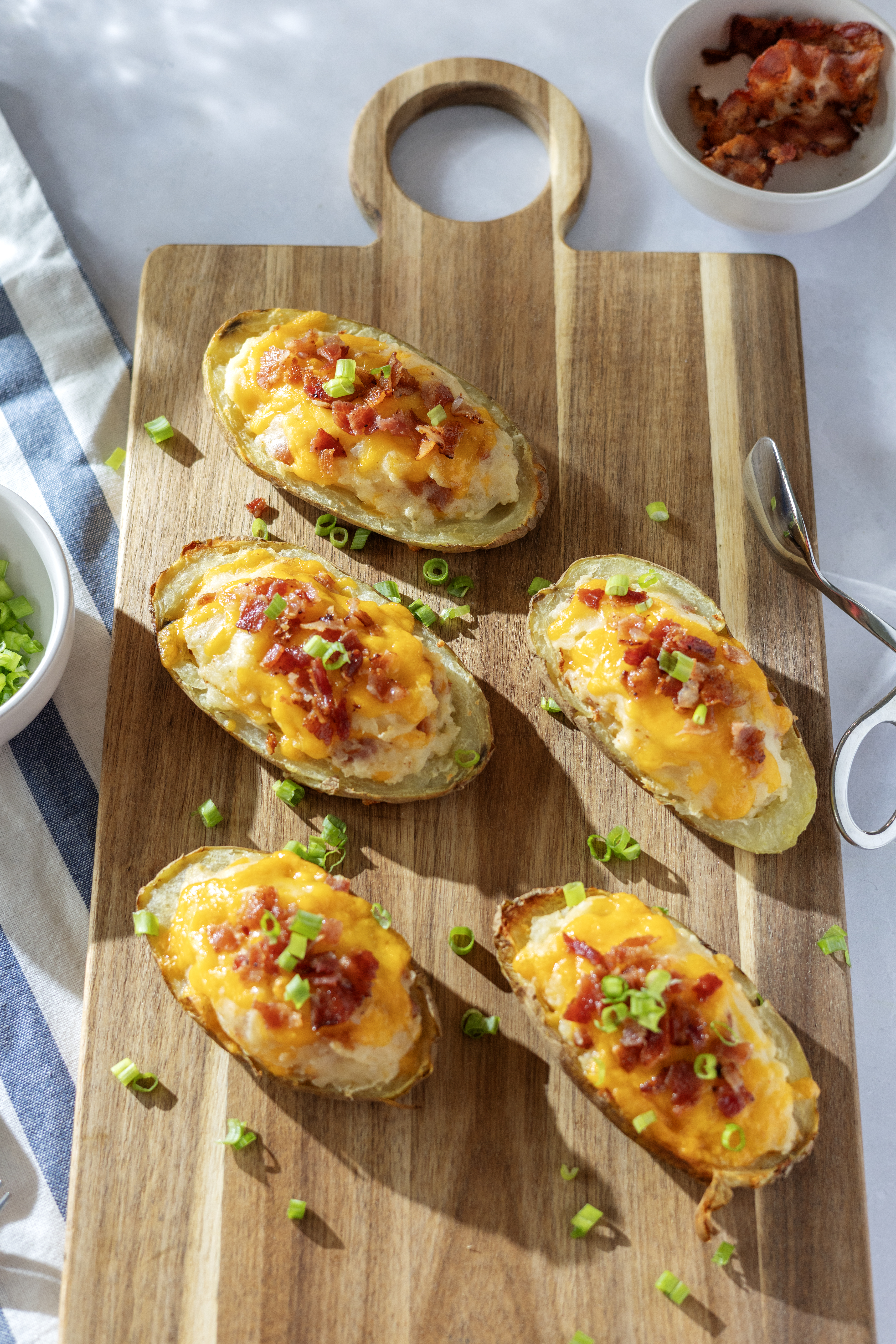 Loaded Twice Baked Potatoes