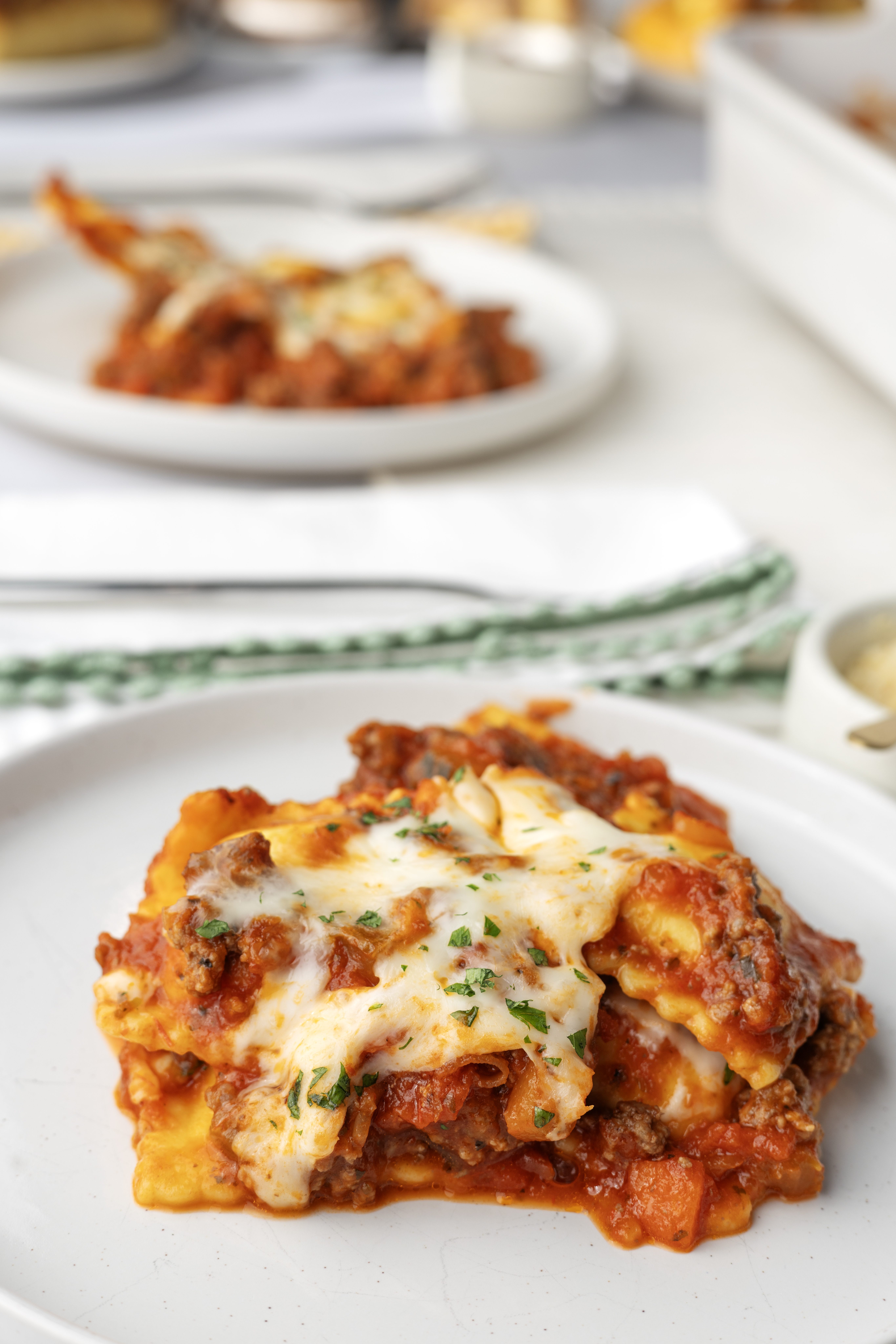 Easy Baked Cheesy Ravioli 
