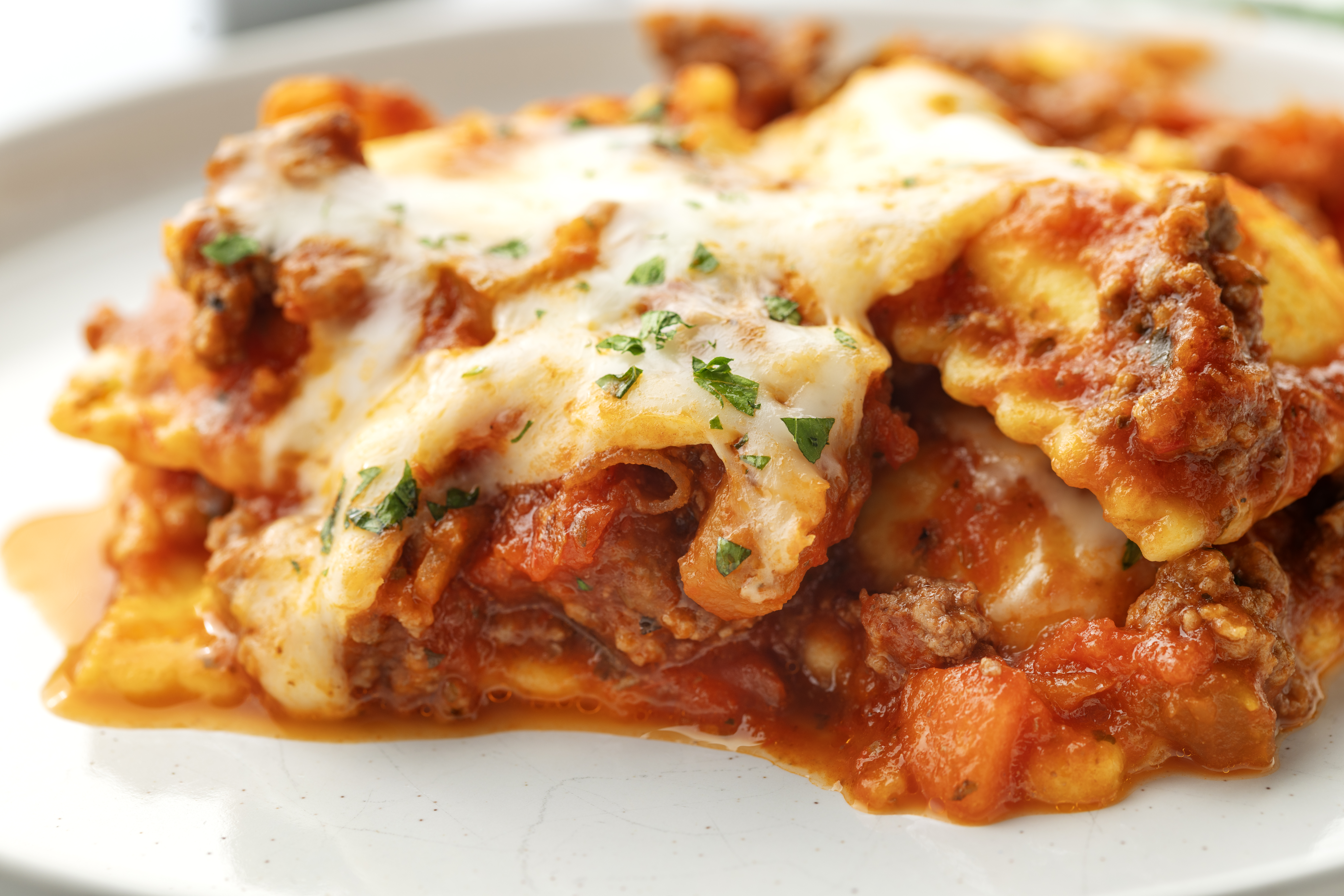 Easy Baked Cheesy Ravioli