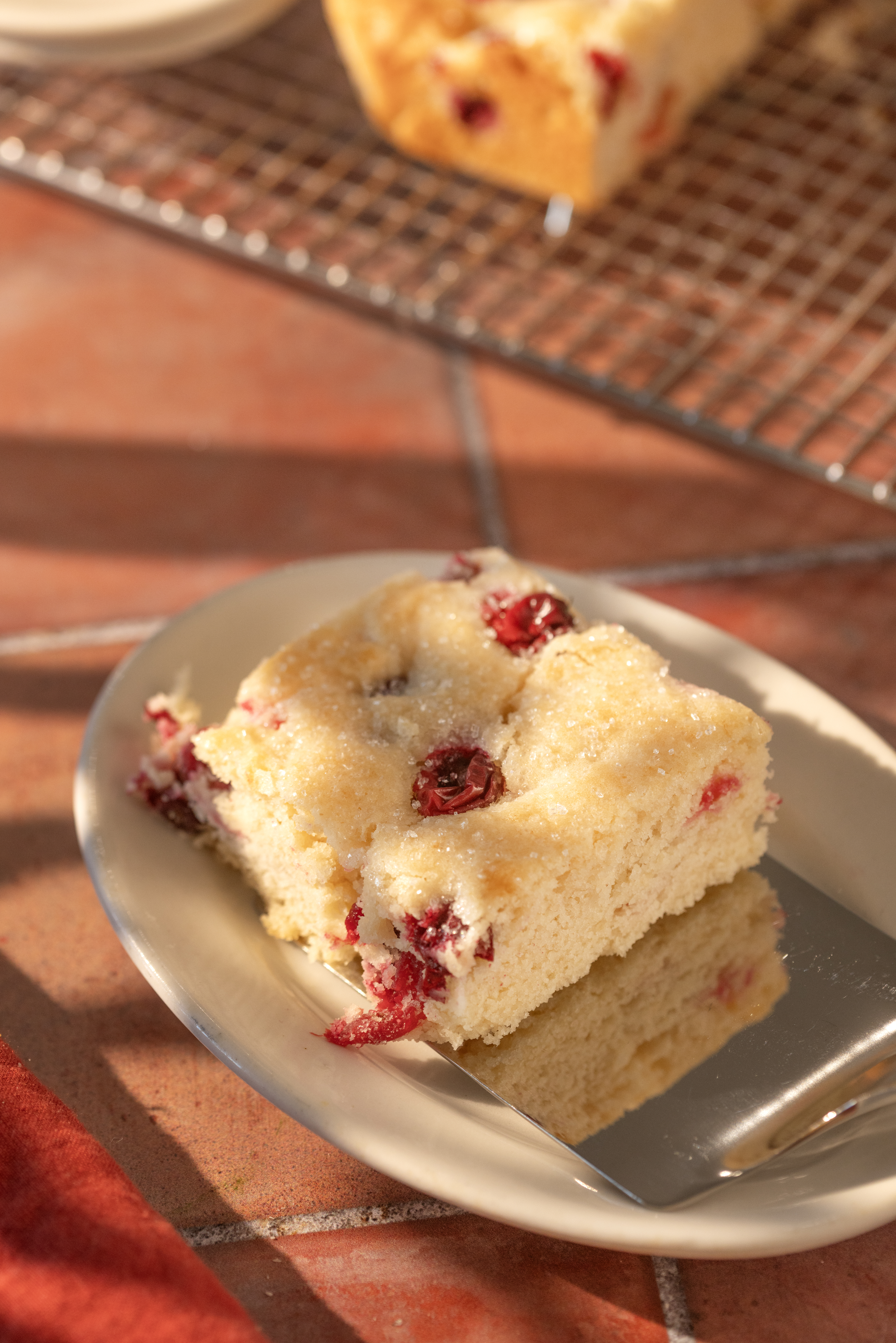 Cranberry Breakfast Cake