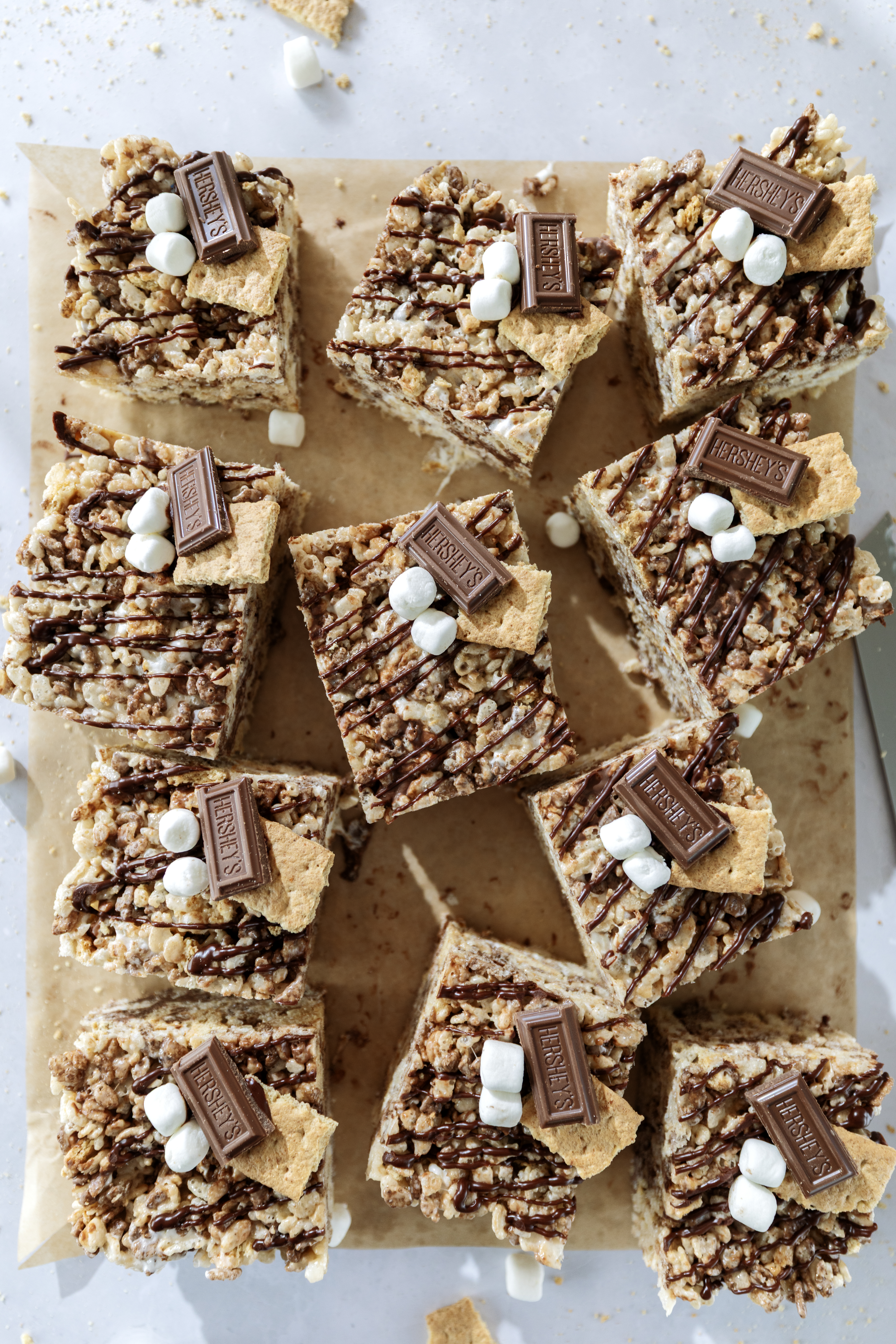 S’mores Rice Krispie Treats