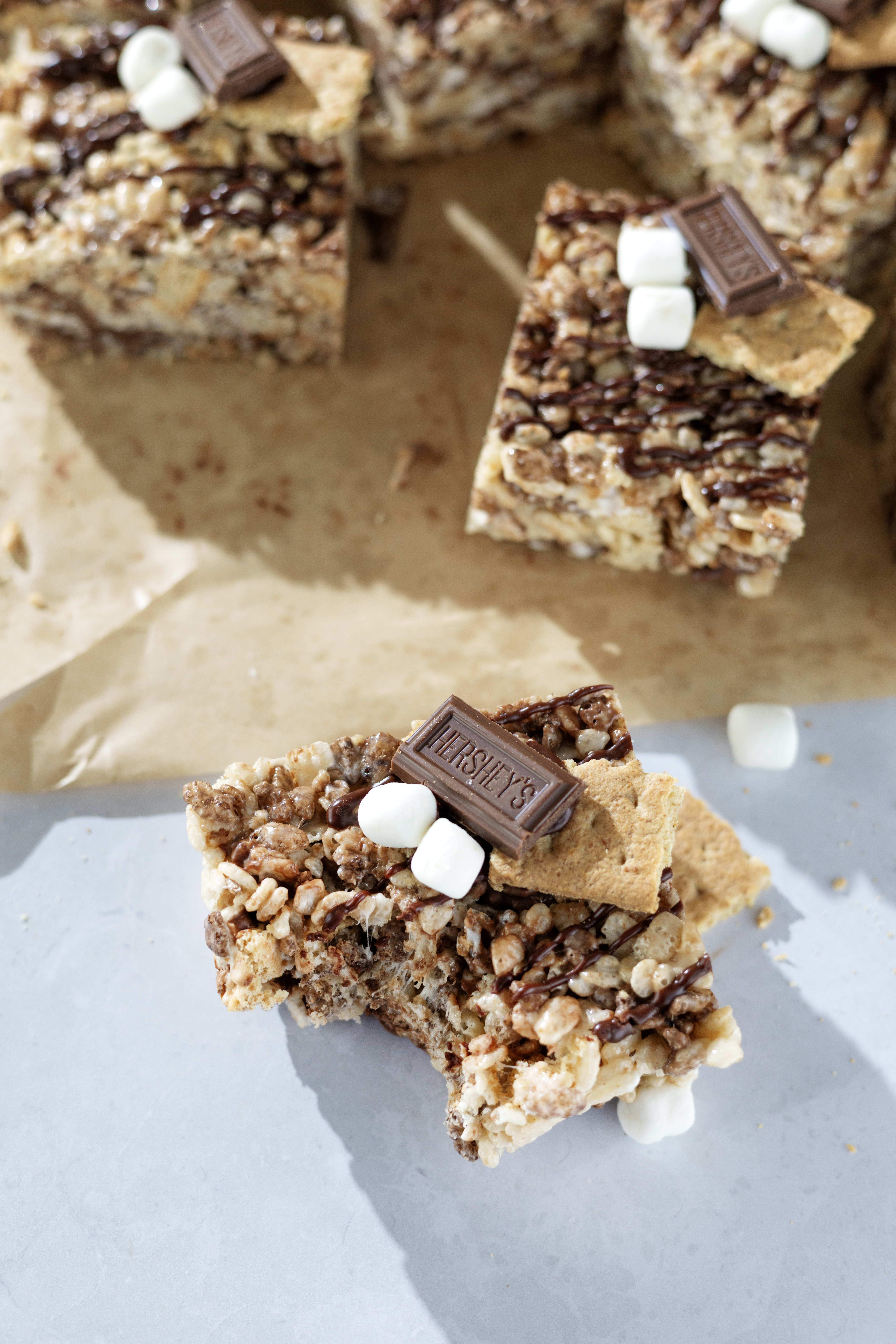 S’mores Rice Krispie Treats
