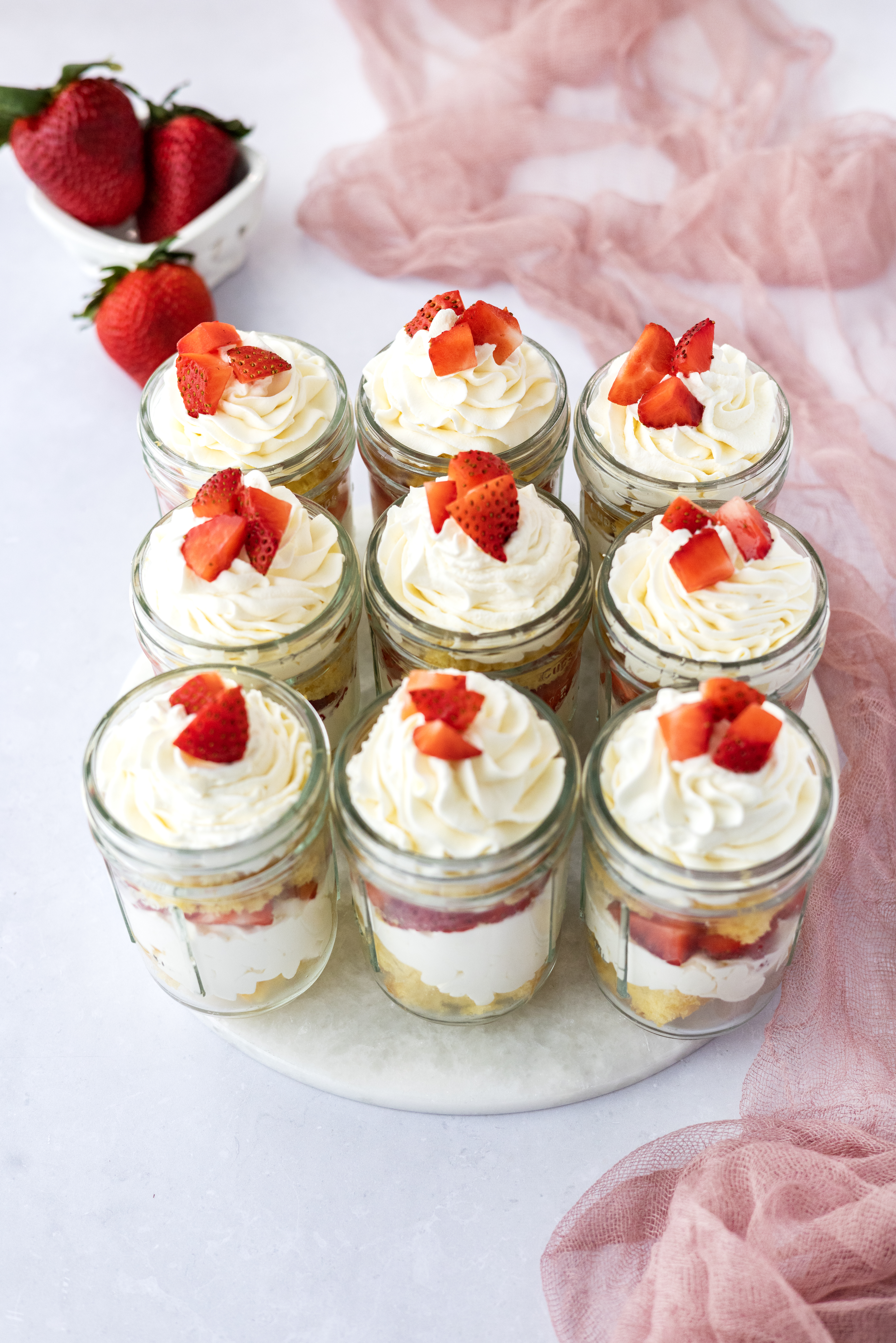Easy Strawberry Shortcake Trifle