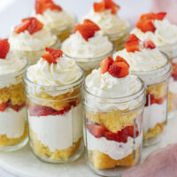 Easy Strawberry Shortcake Trifle