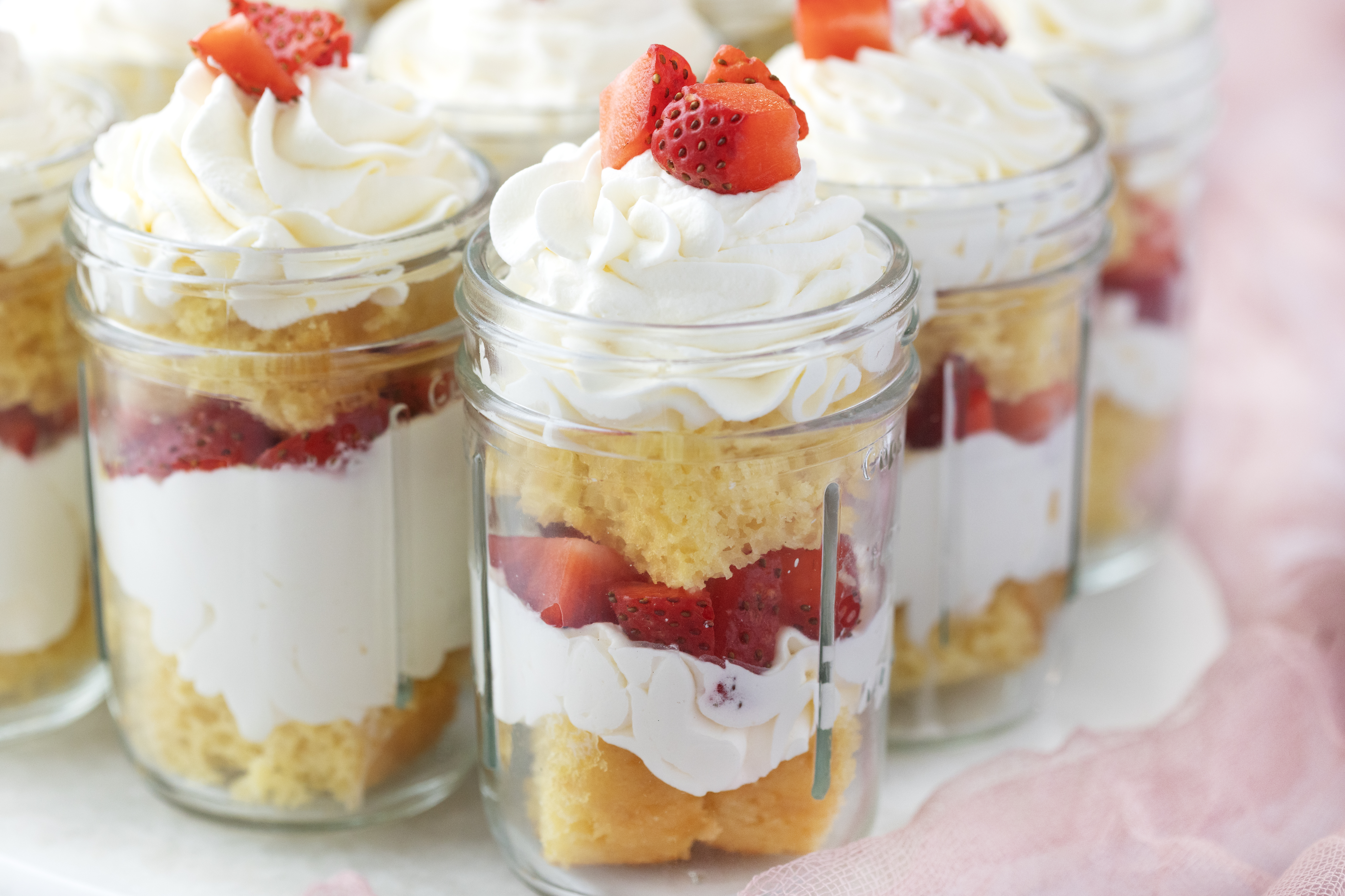 Easy Strawberry Shortcake Trifle