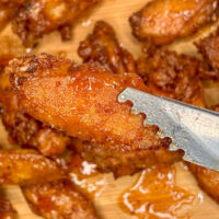 Hot Honey Old Bay Wings