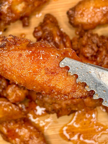 Hot Honey Old Bay Wings