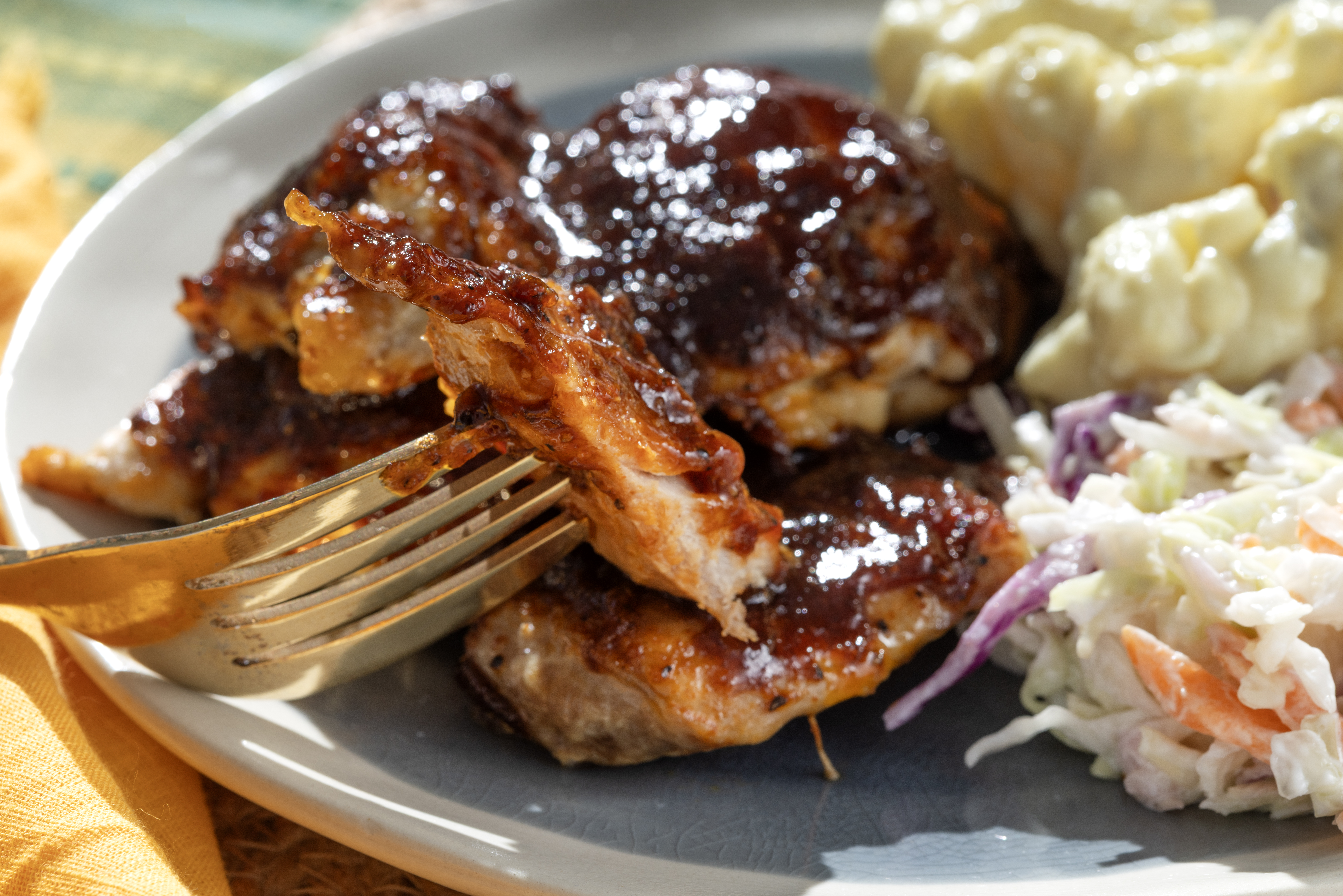 Easy BBQ Baked Chicken Thighs Recipe