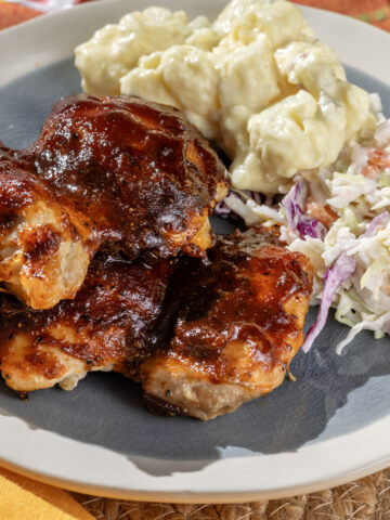 Easy BBQ Baked Chicken Thighs Recipe