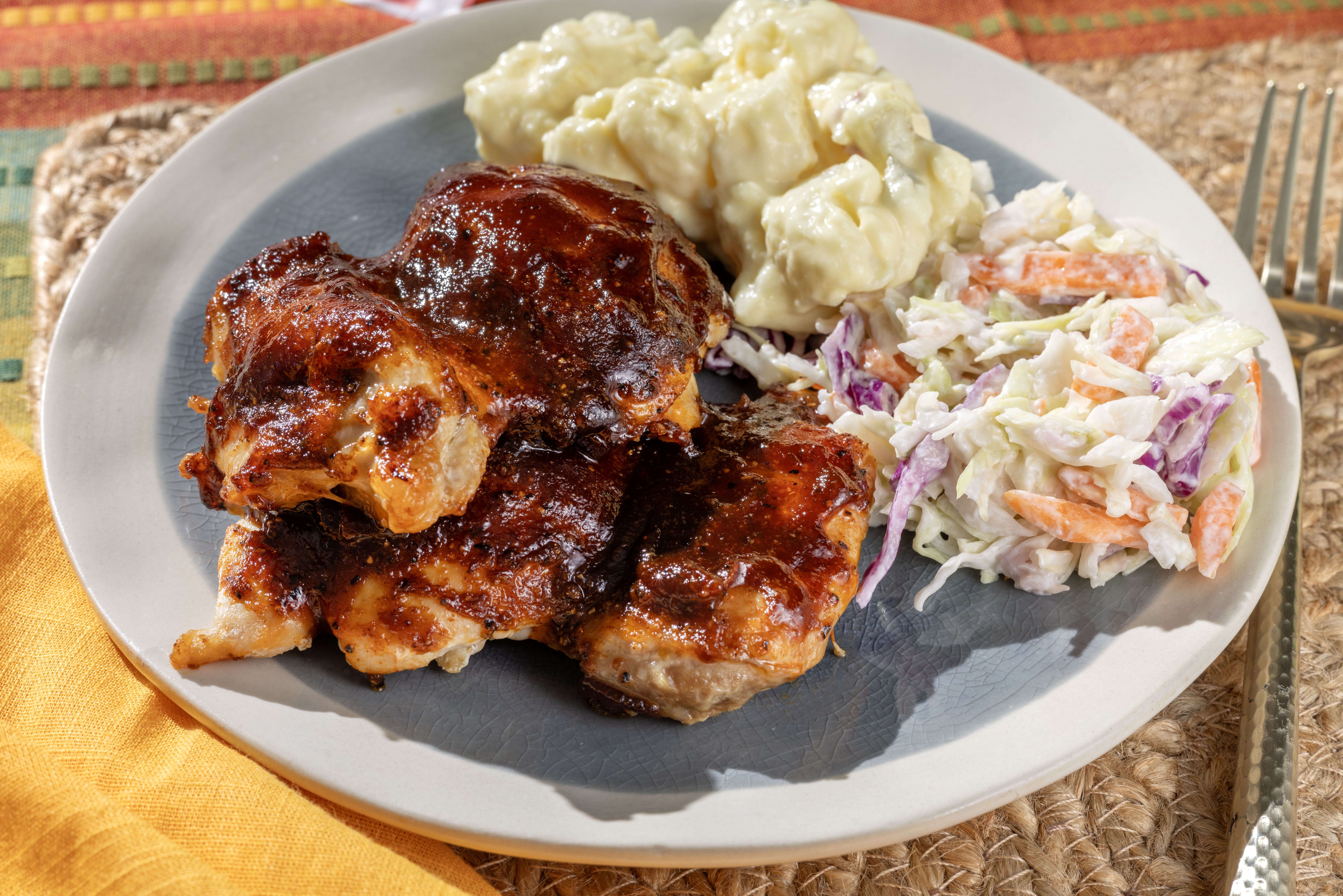 Easy BBQ Baked Chicken Thighs Recipe