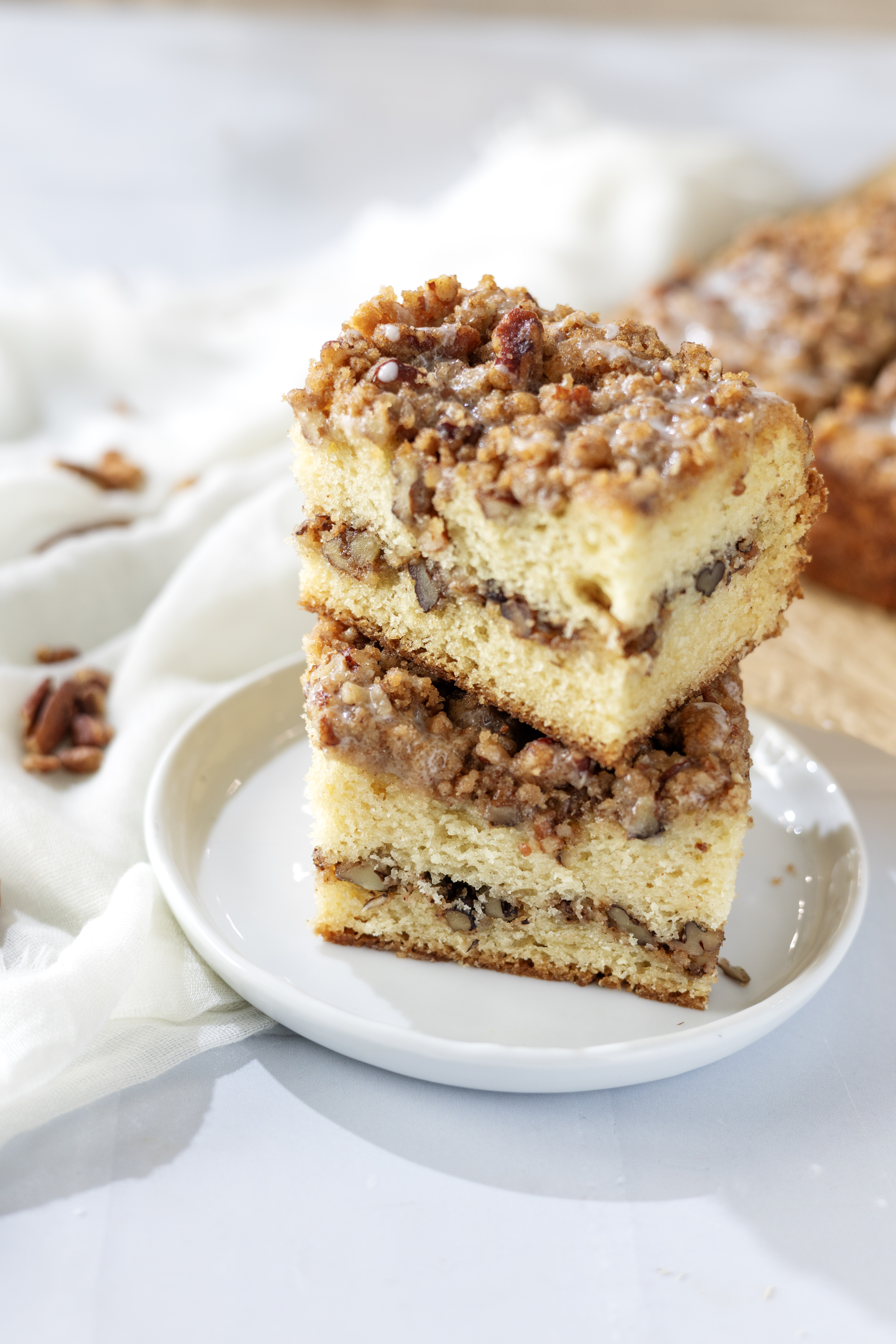 Easy Pecan Breakfast Coffee Cake