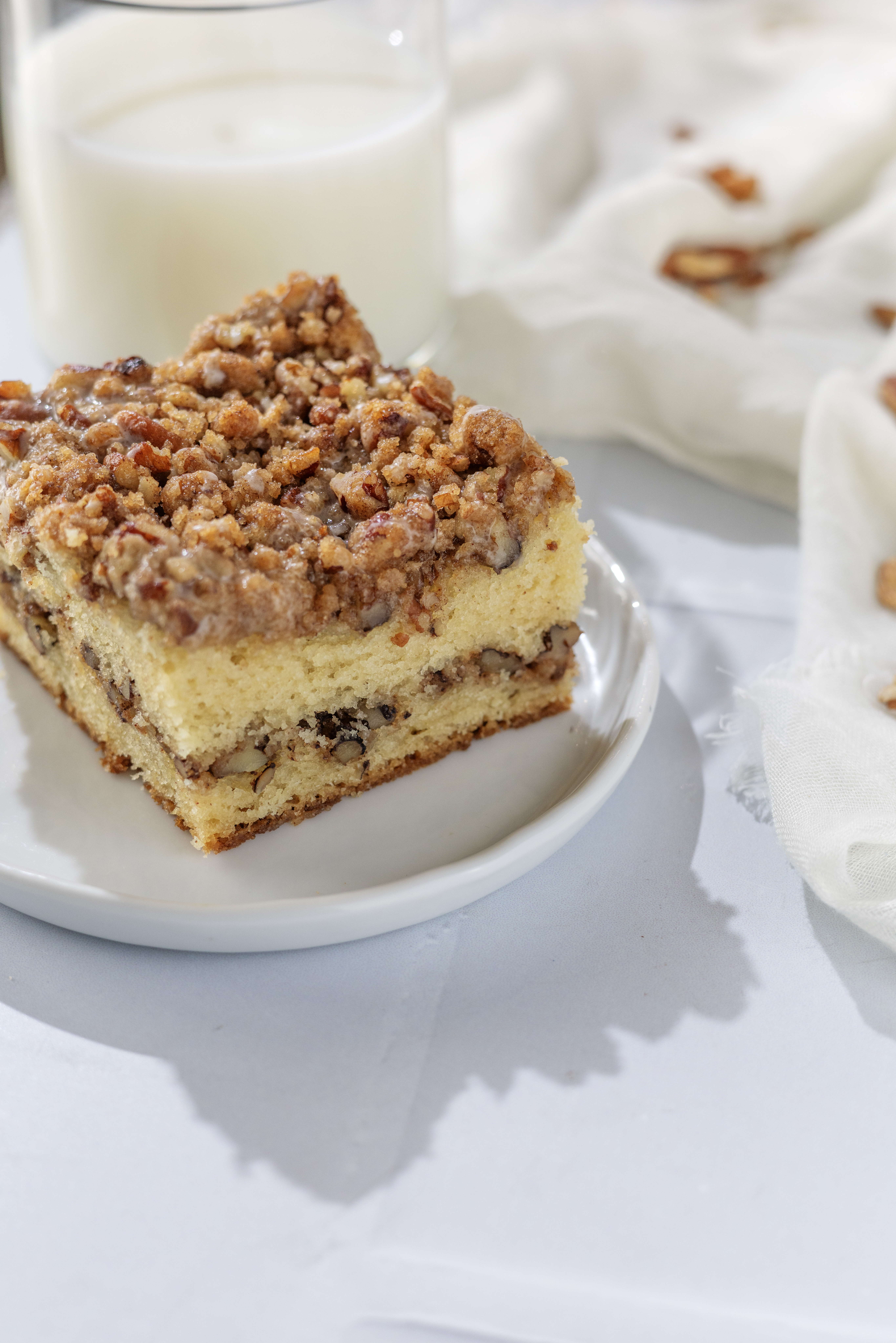 Easy Pecan Breakfast Coffee Cake