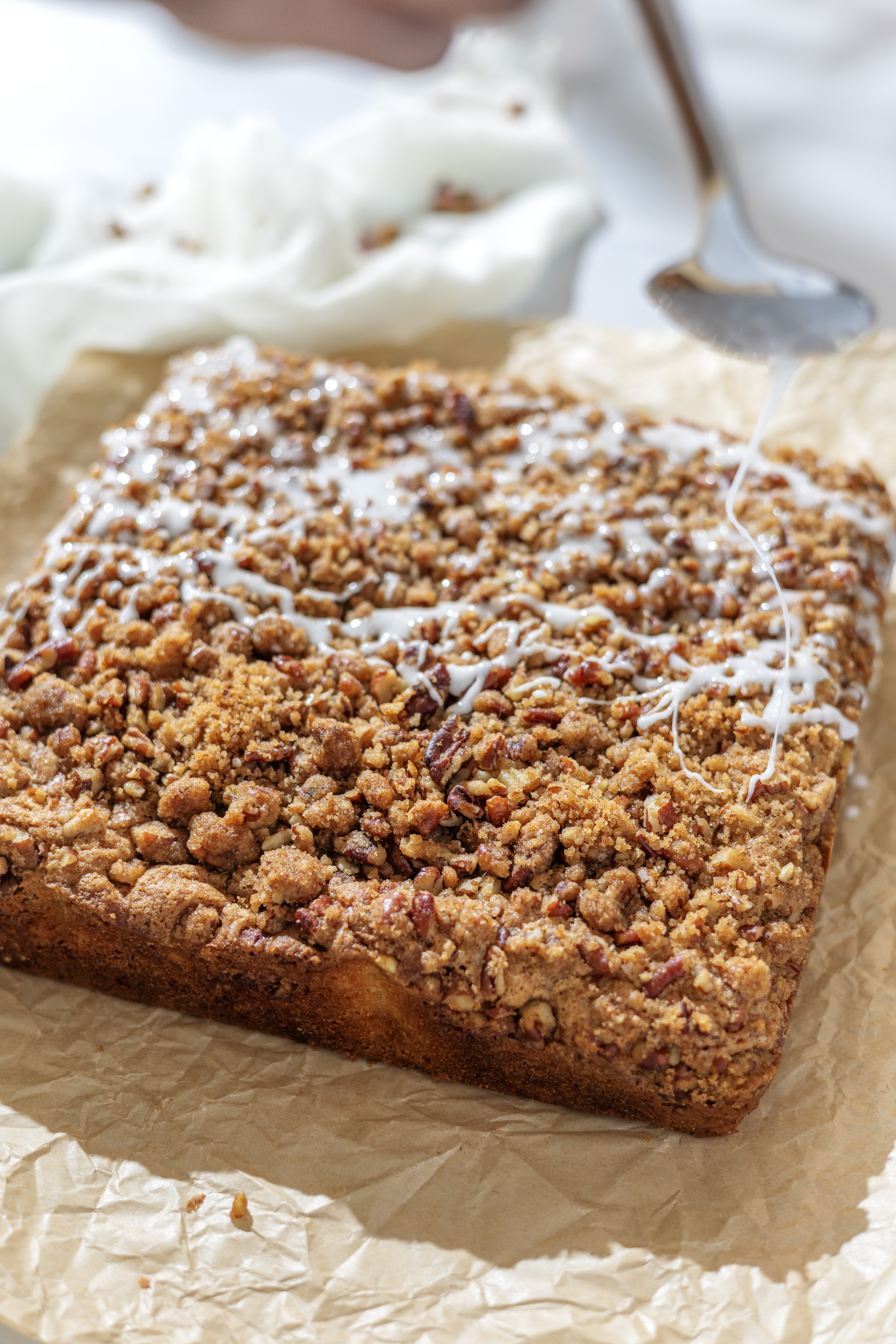 Easy Pecan Breakfast Coffee Cake