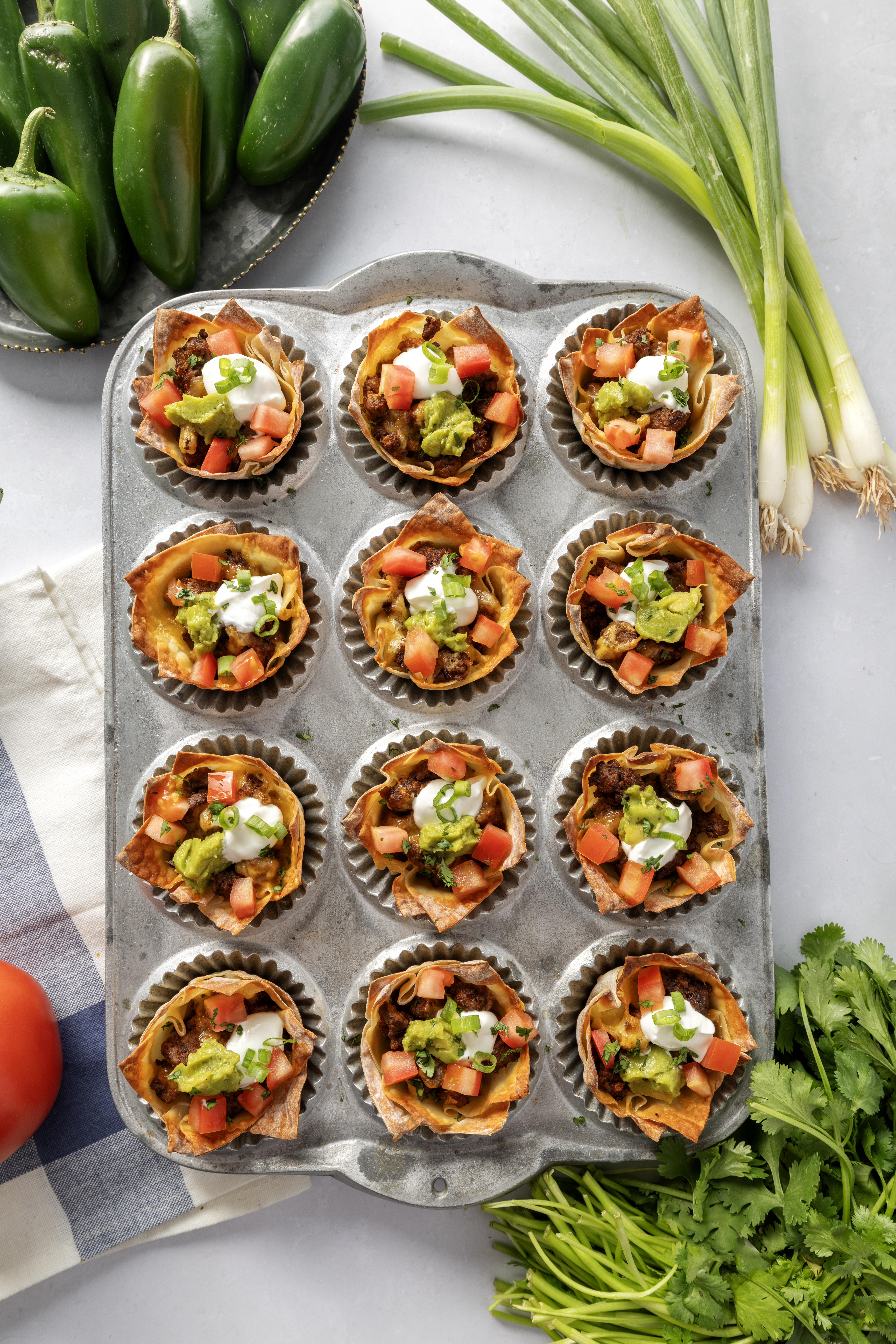 Easy Crunchy Taco Cups Recipe
