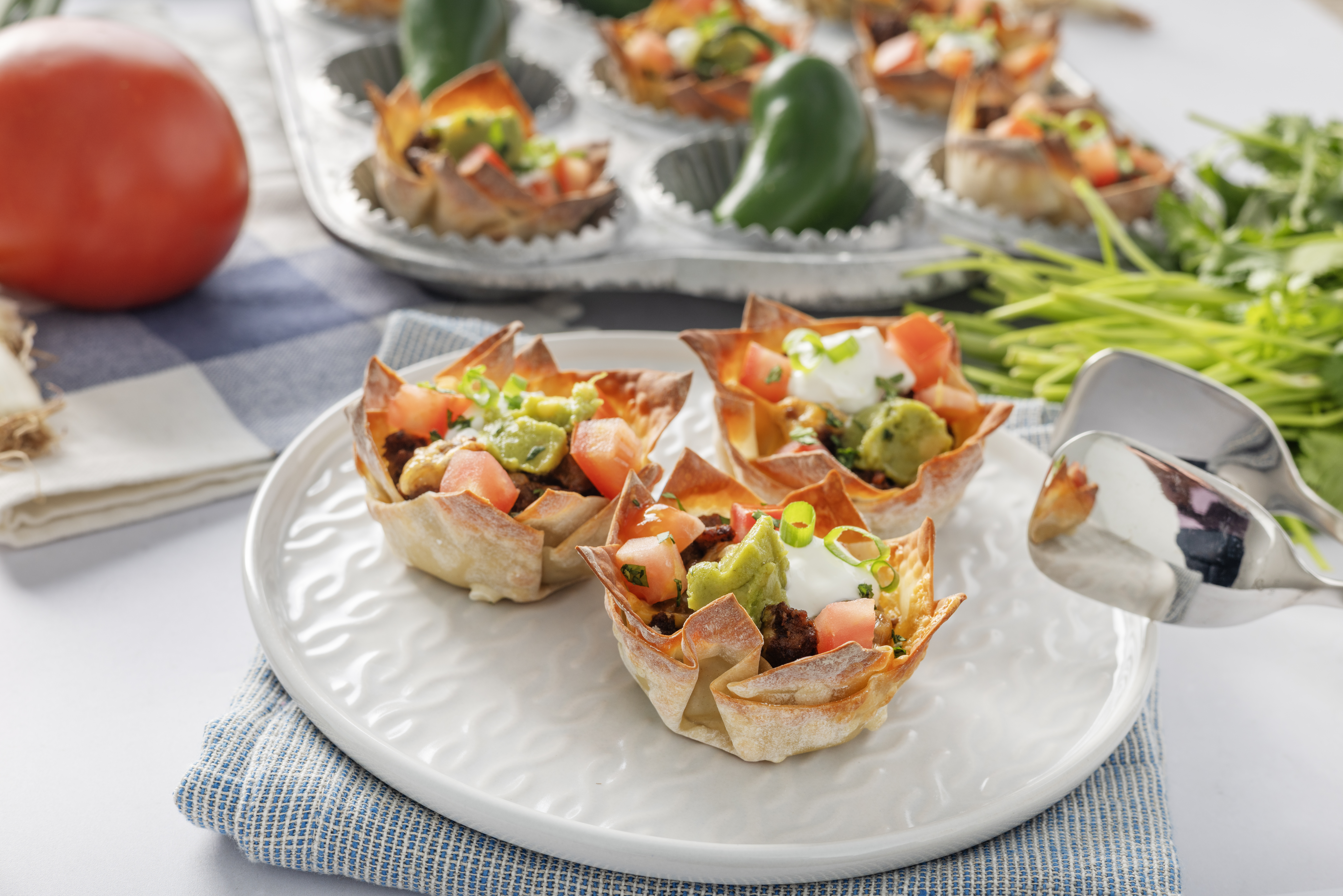 Easy Crunchy Taco Cups Recipe