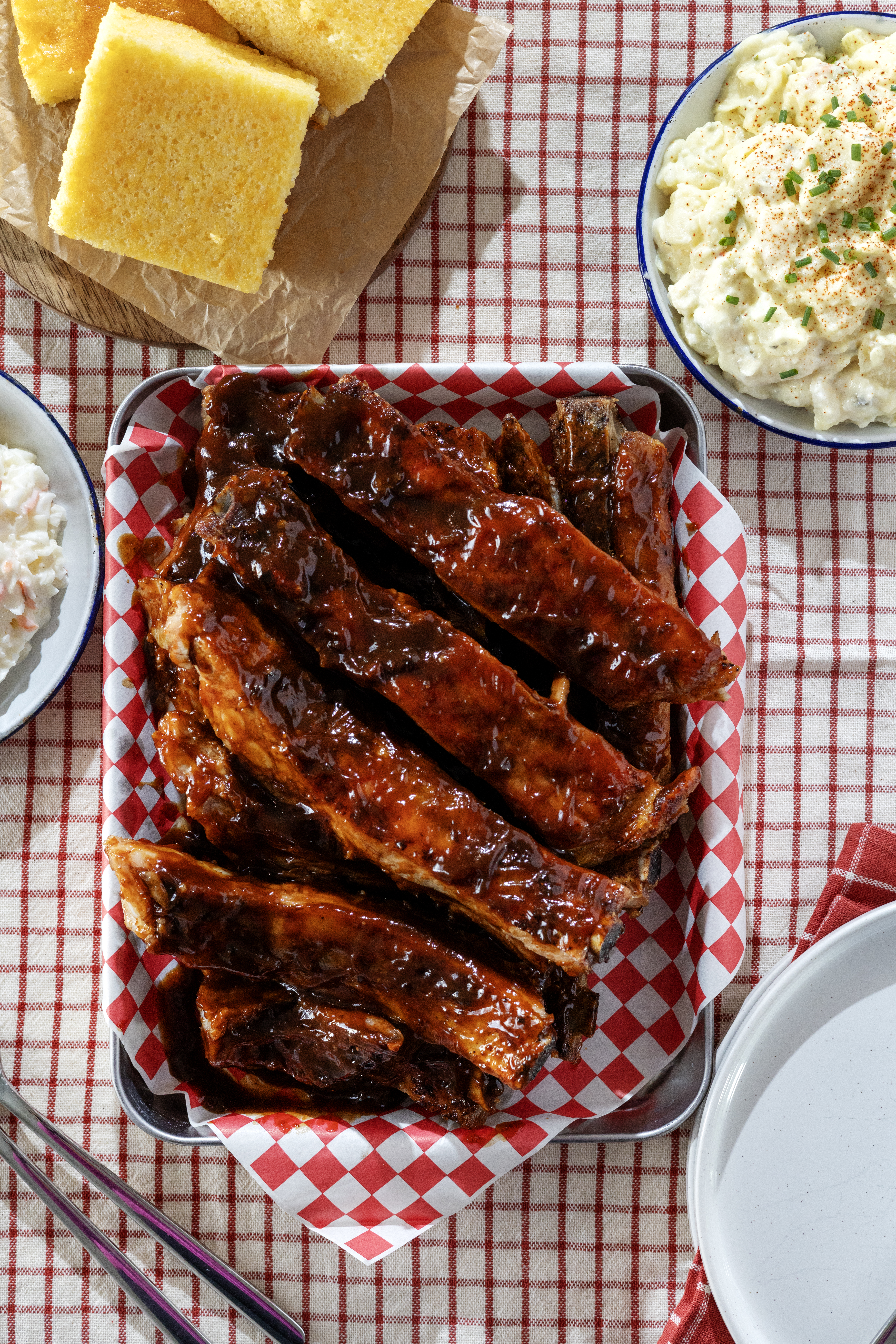 Oven baked spareribs