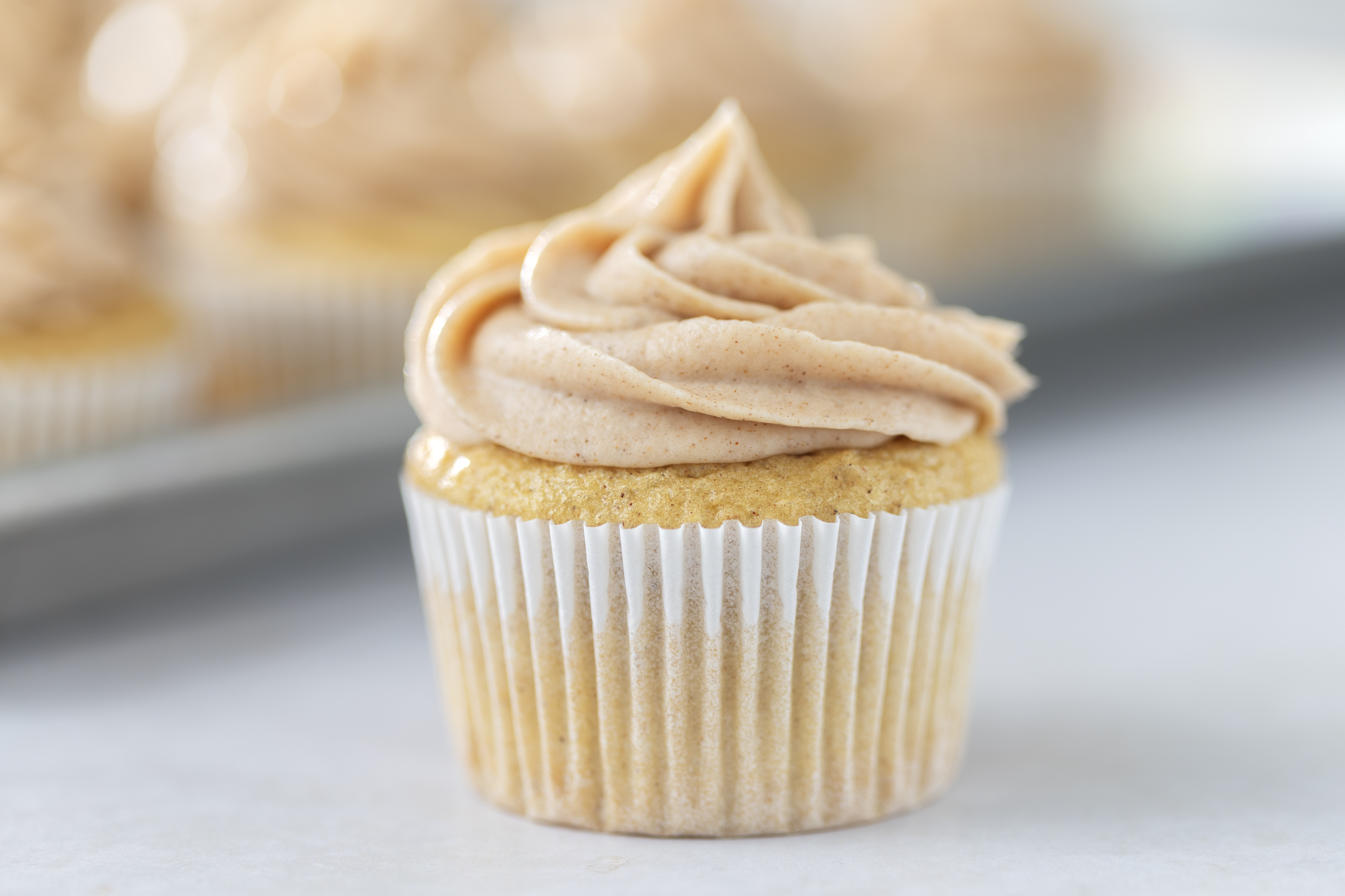 Easy Snickerdoodle Cupcakes