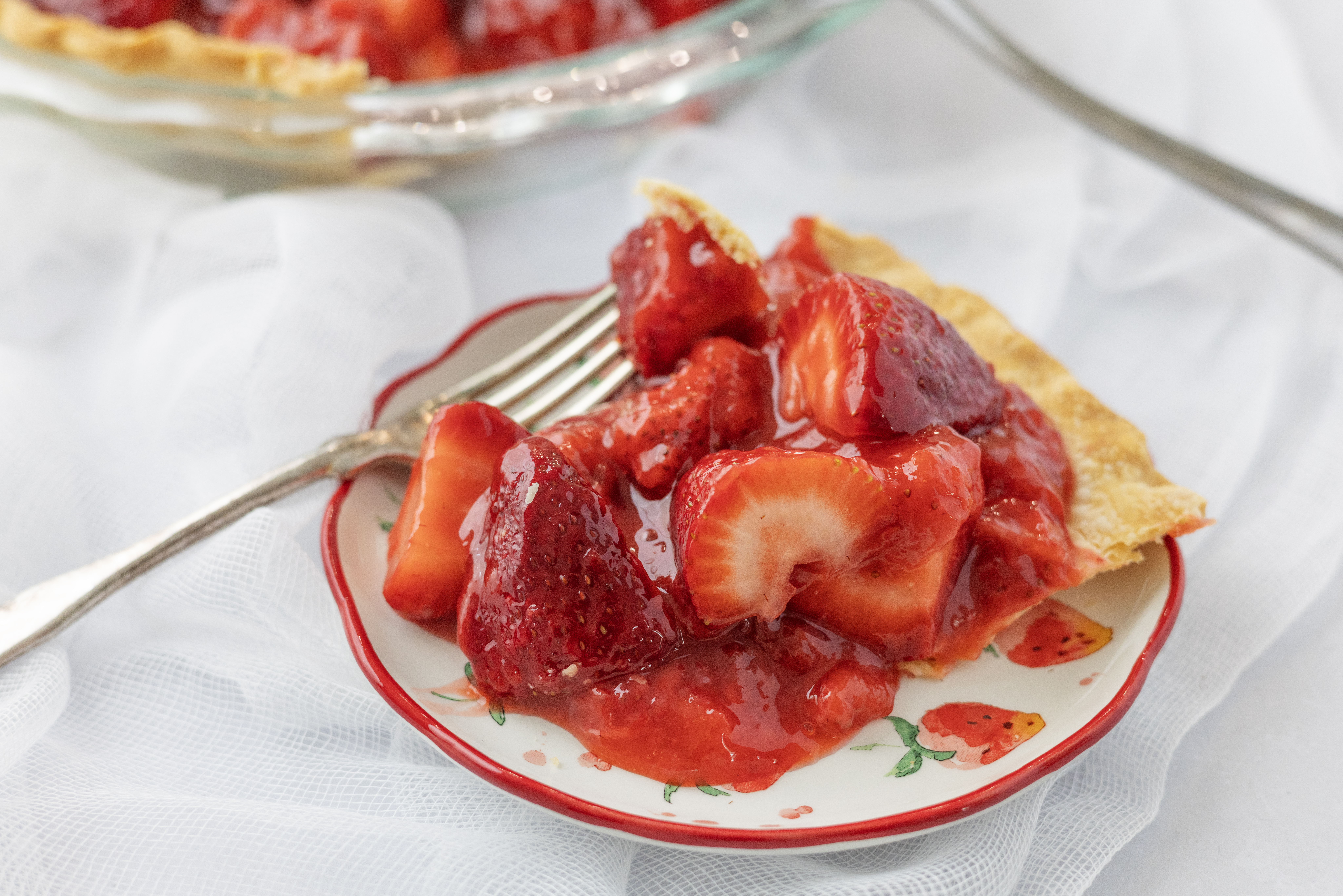Easy Fresh Strawberry Pie