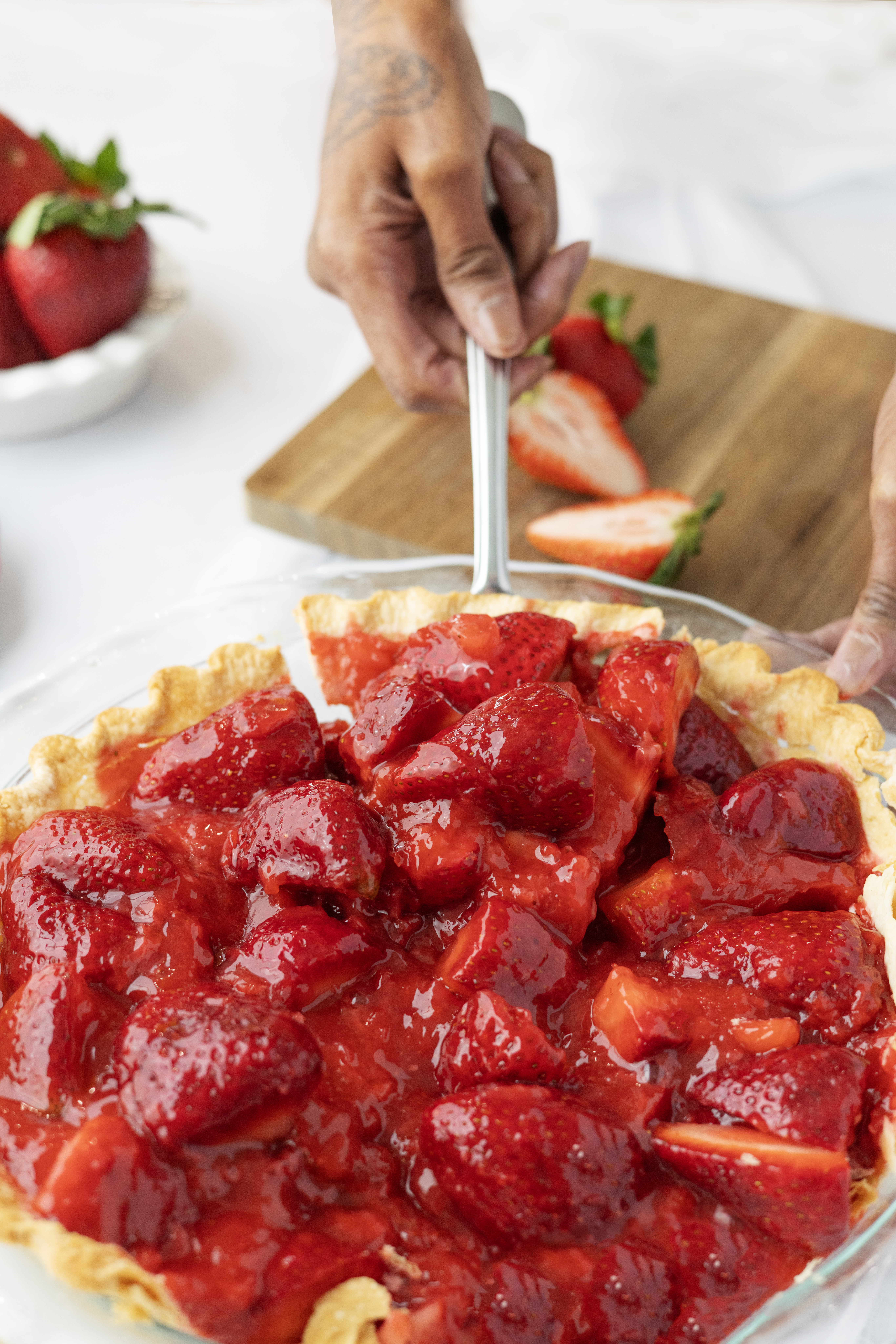 Easy Fresh Strawberry Pie