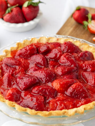 Easy Fresh Strawberry Pie