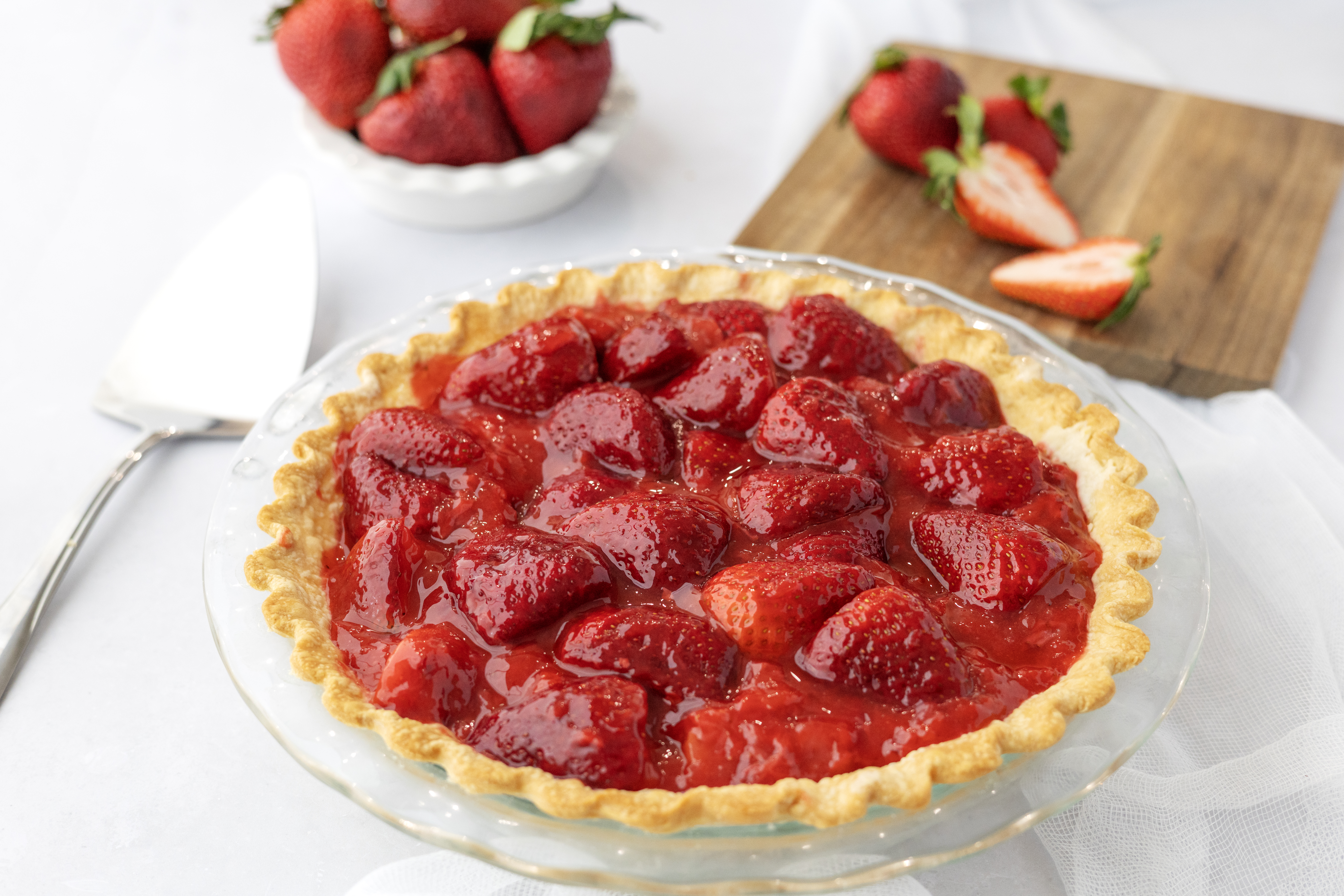 Easy Fresh Strawberry Pie