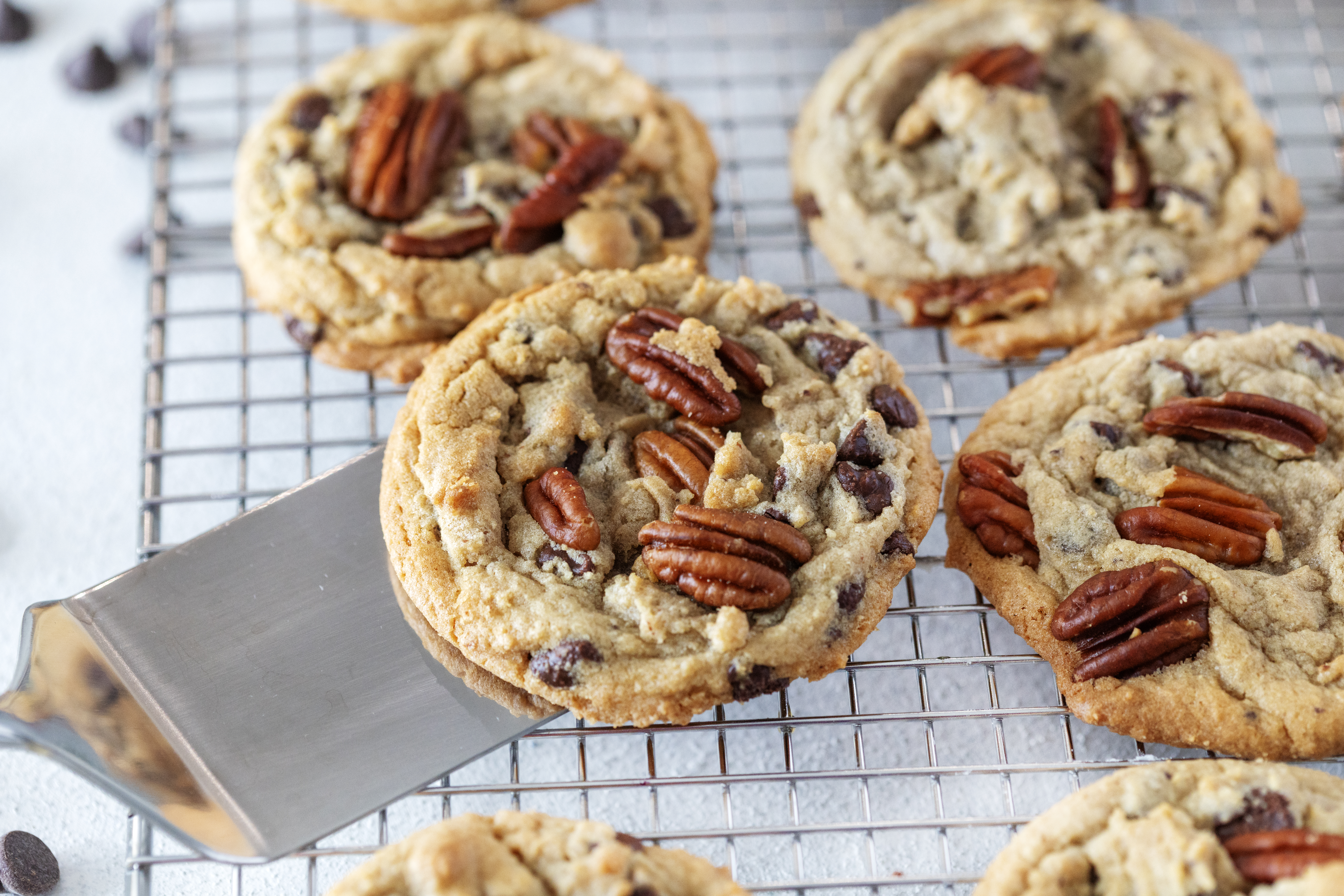 Bourbon Brown Butter Chocolate Chunk Cookies