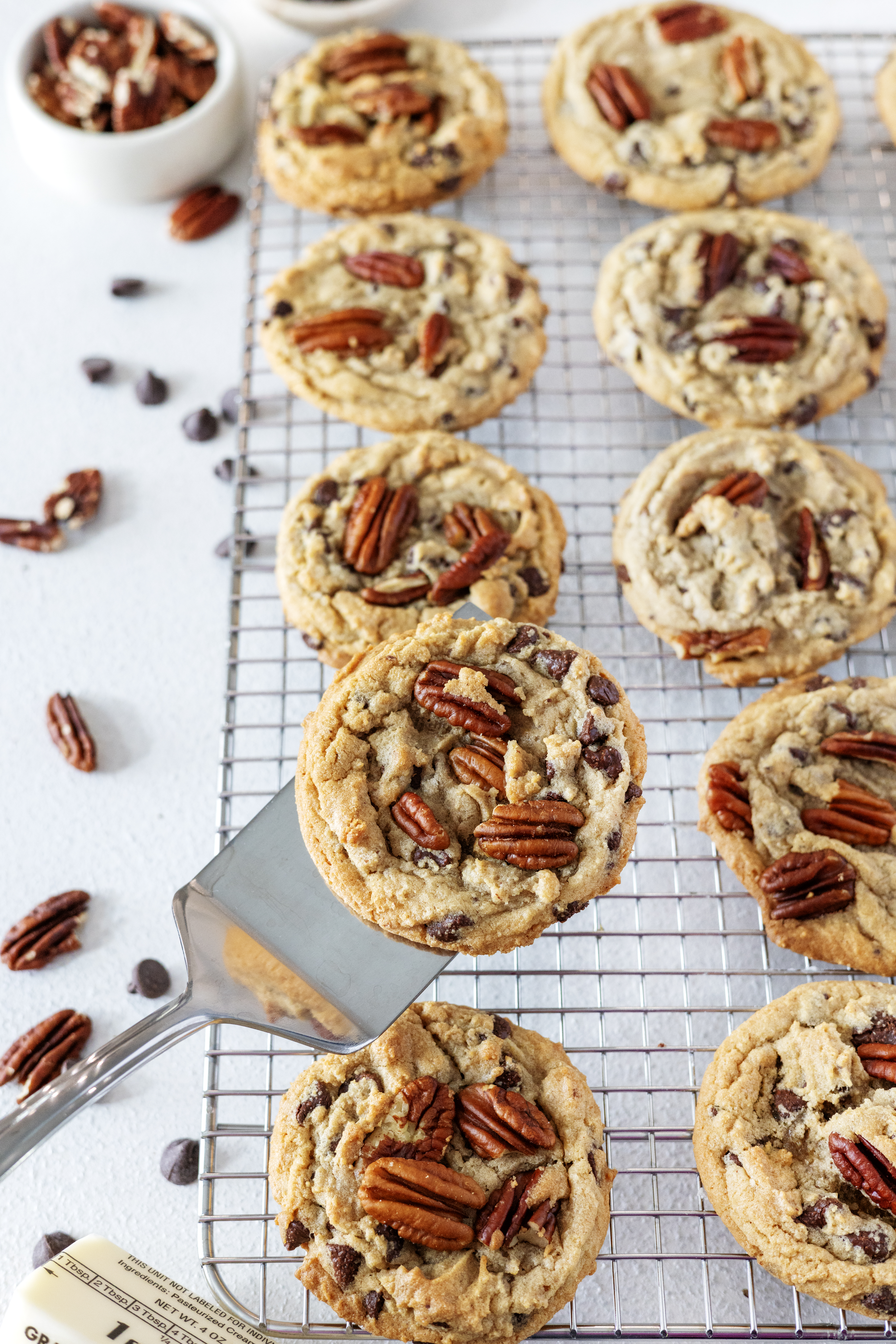 Bourbon Brown Butter Chocolate Chunk Cookies