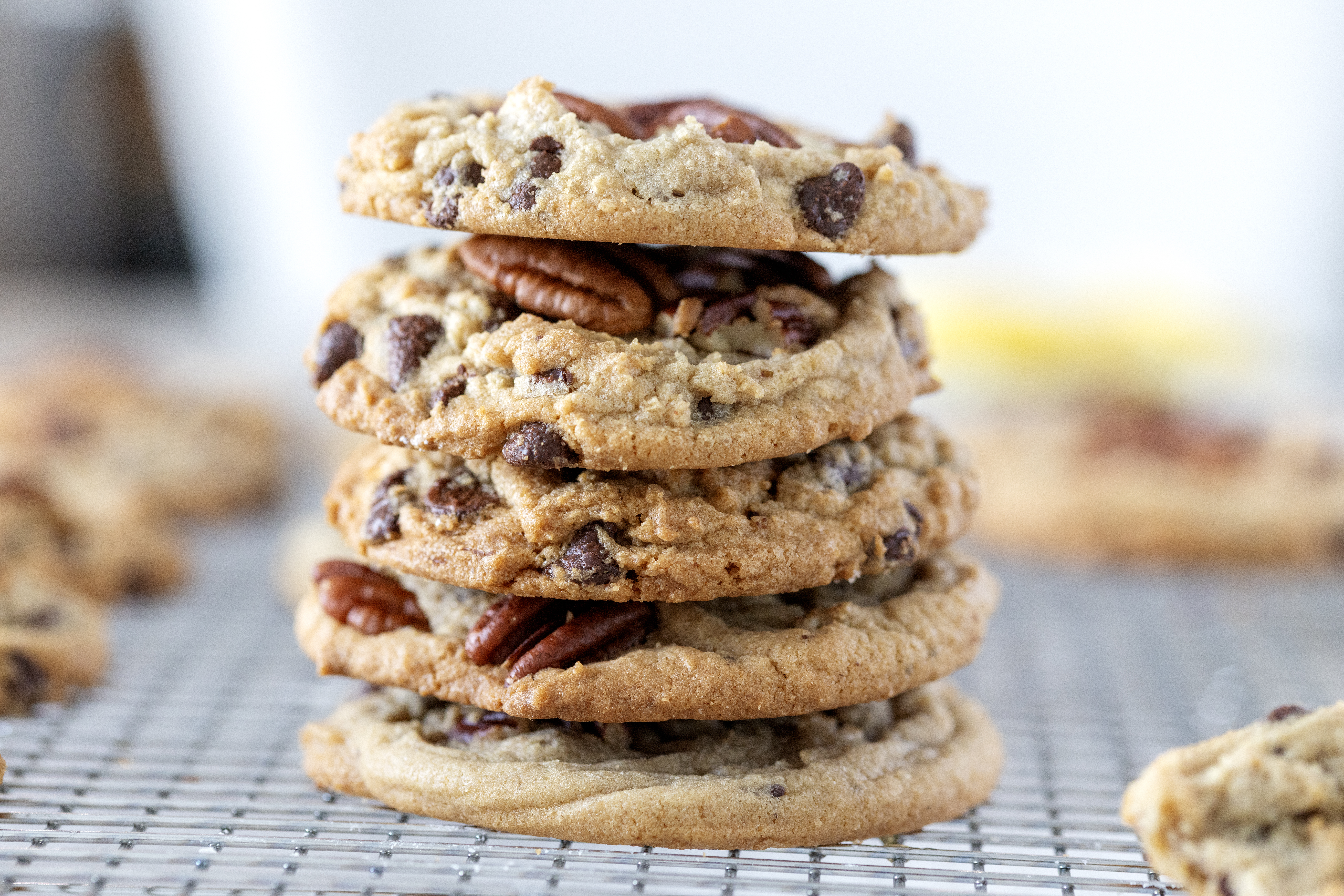 Bourbon Brown Butter Chocolate Chunk Cookies