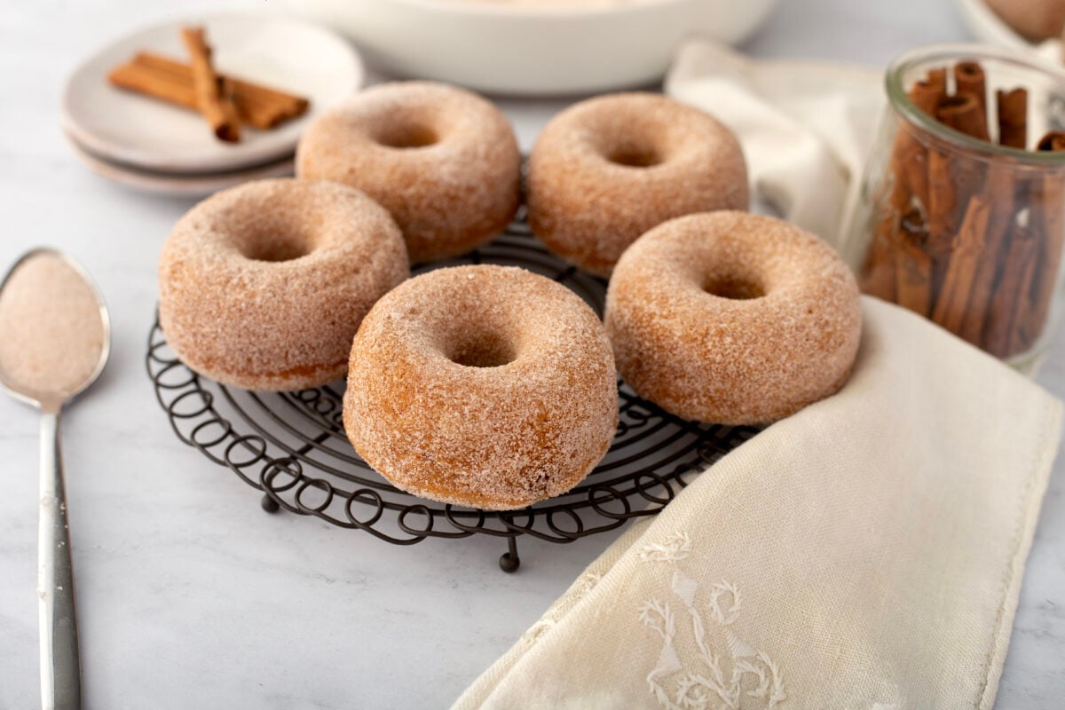 Baked Apple Cider Donuts