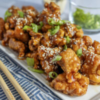Honey Garlic Crispy Chicken