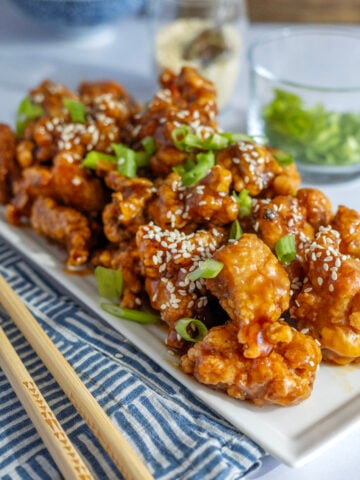 Honey Garlic Crispy Chicken