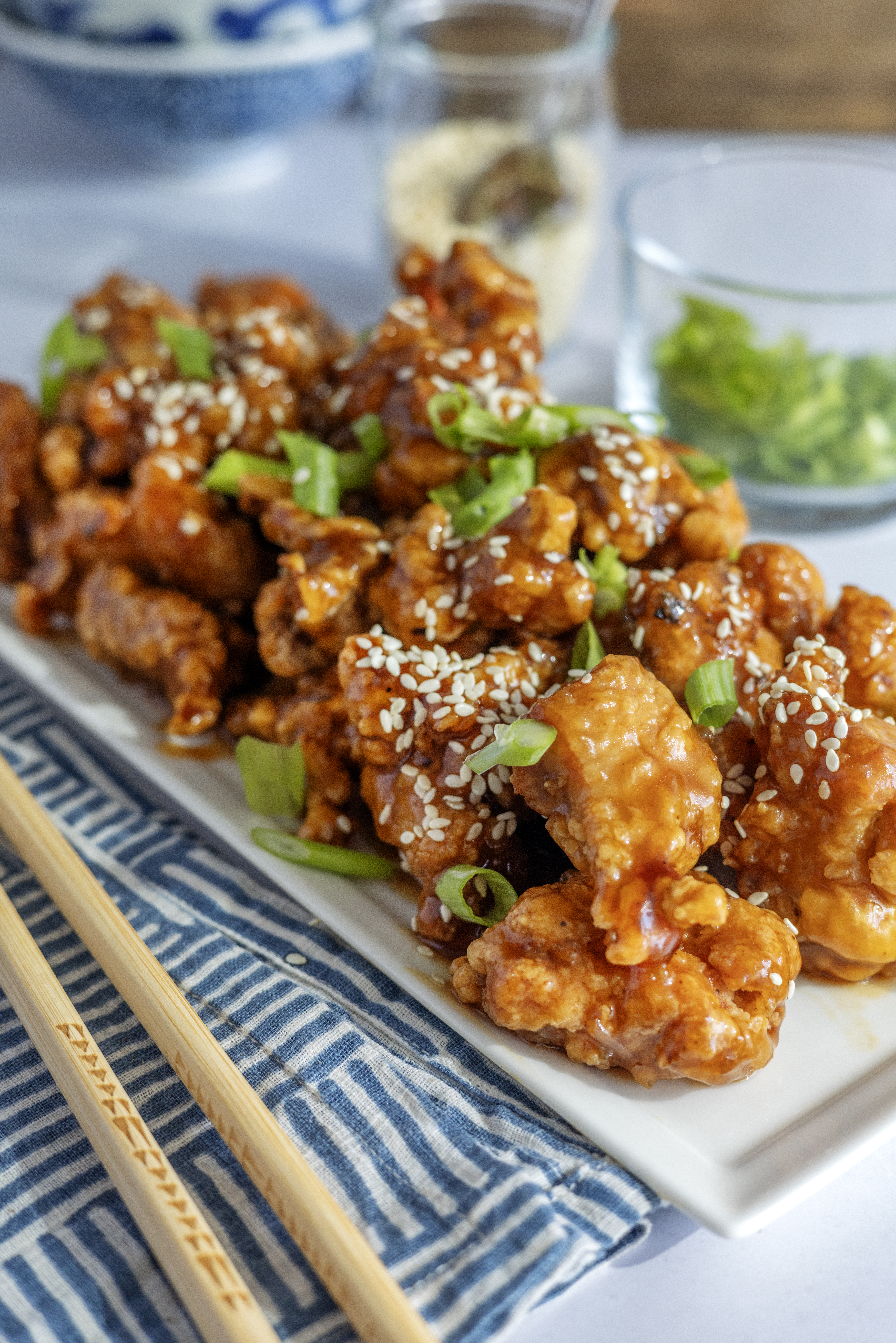 Honey Garlic Crispy Chicken