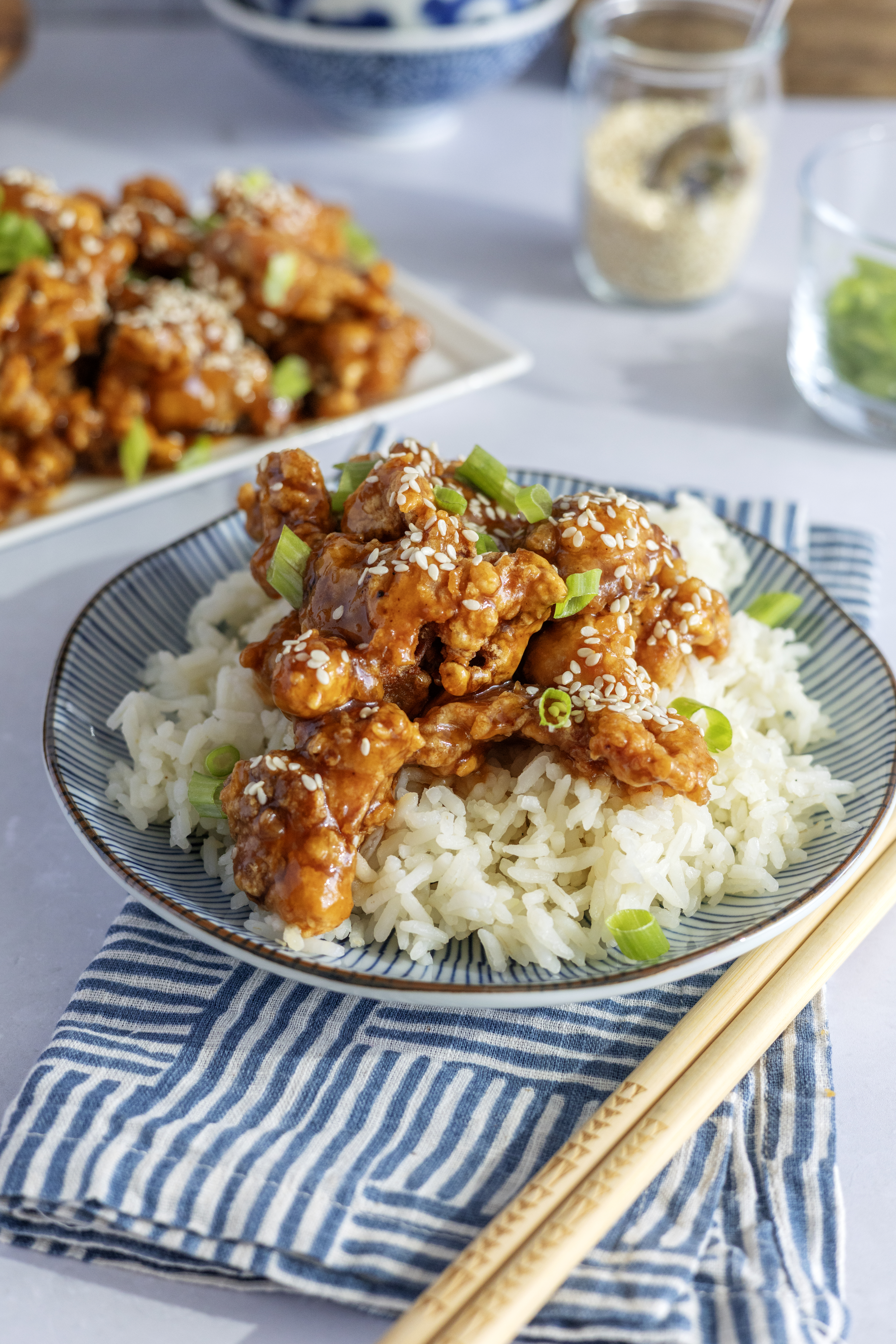 Honey Garlic Crispy Chicken
