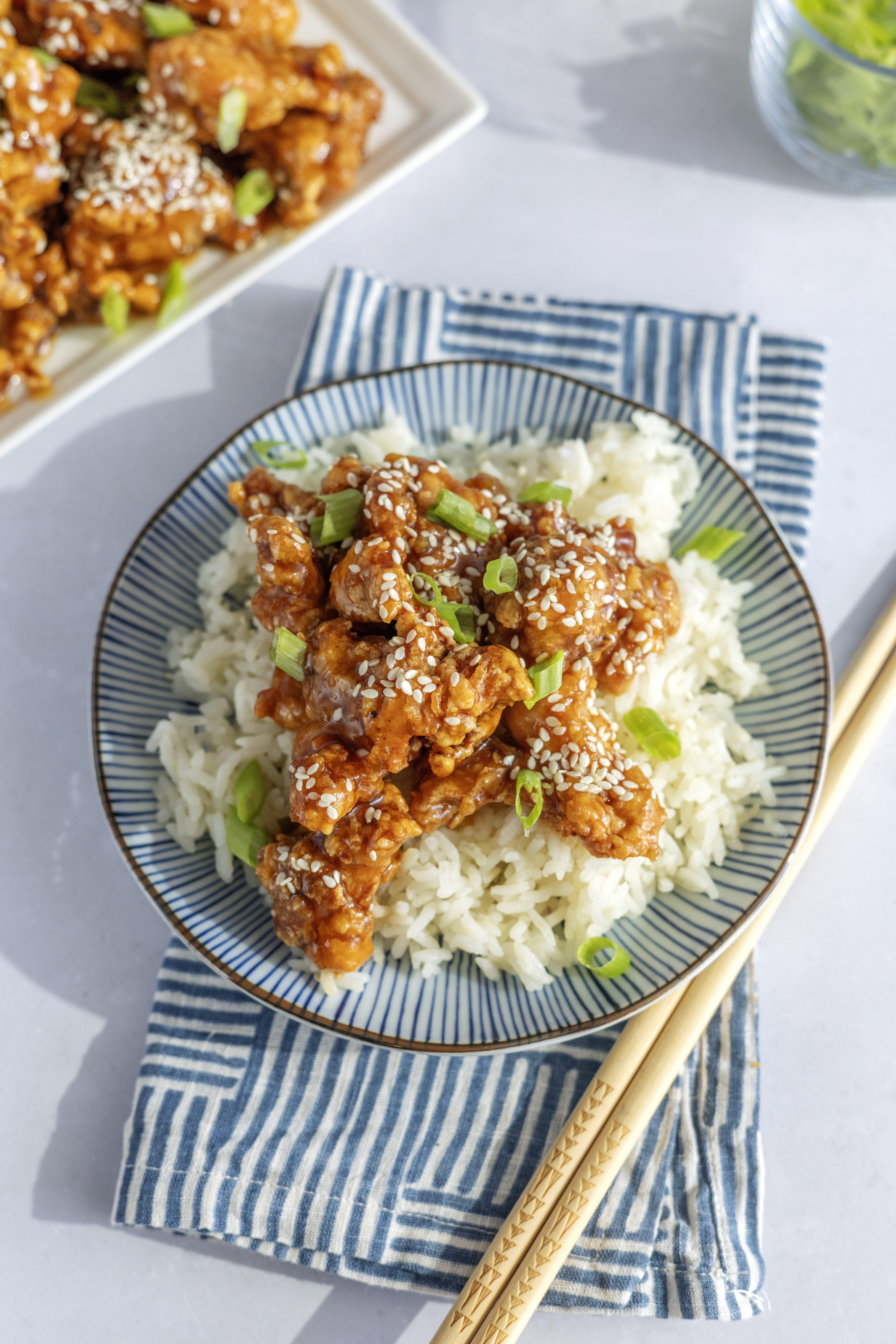 Honey Garlic Crispy Chicken